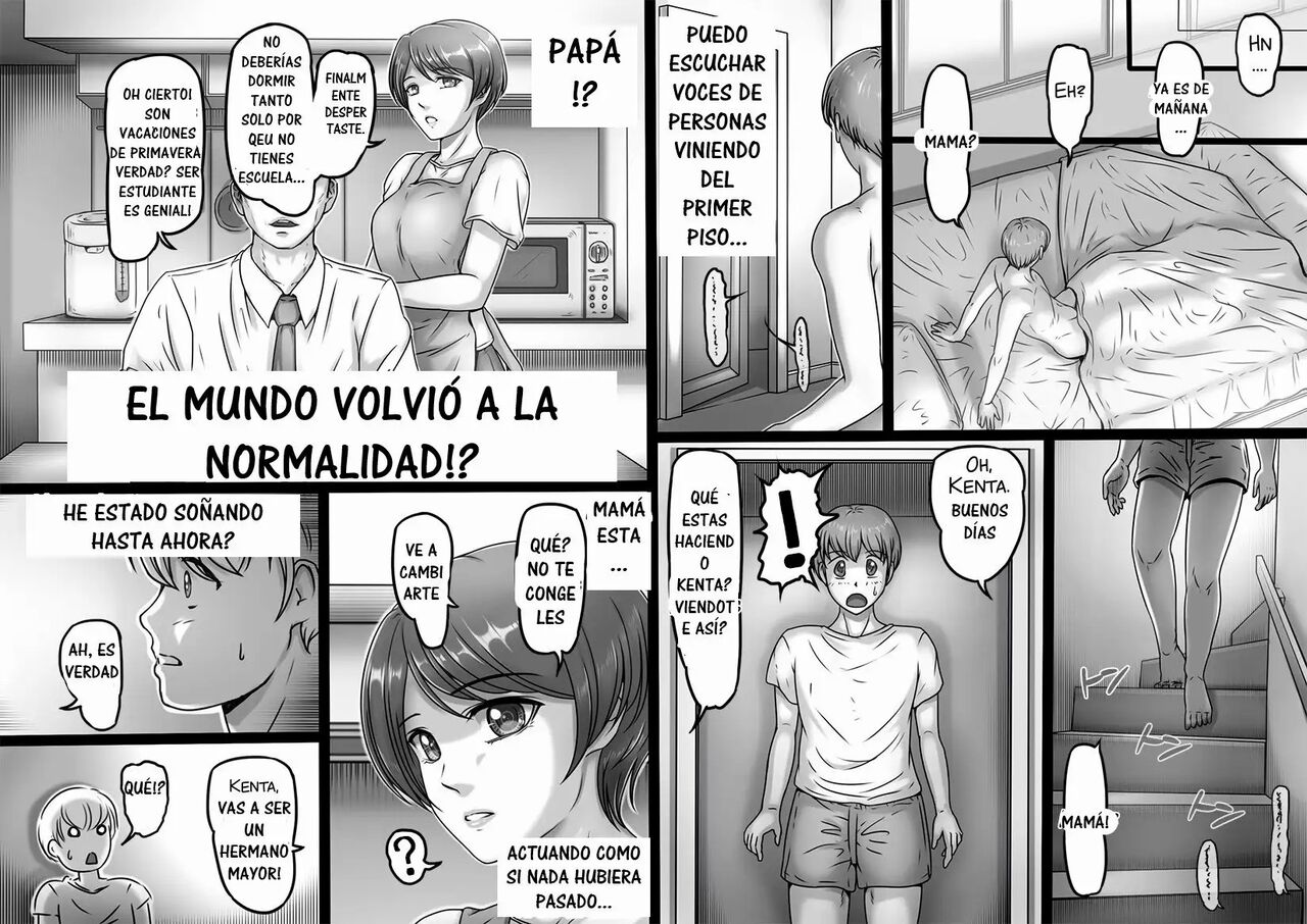 [Lemon Cake (Lemon Keiki)] Okaa-san shika Inai Machi  [Spanish] image number 24