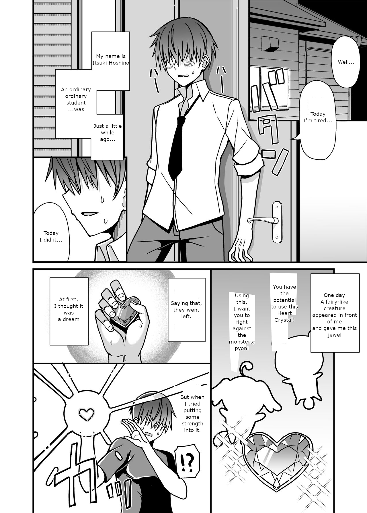 [Keep-Out] I transformed into a heroine after undergoing sex change but since it was a perverted one, when I took off my clothes, I was turned into a female. image number 3