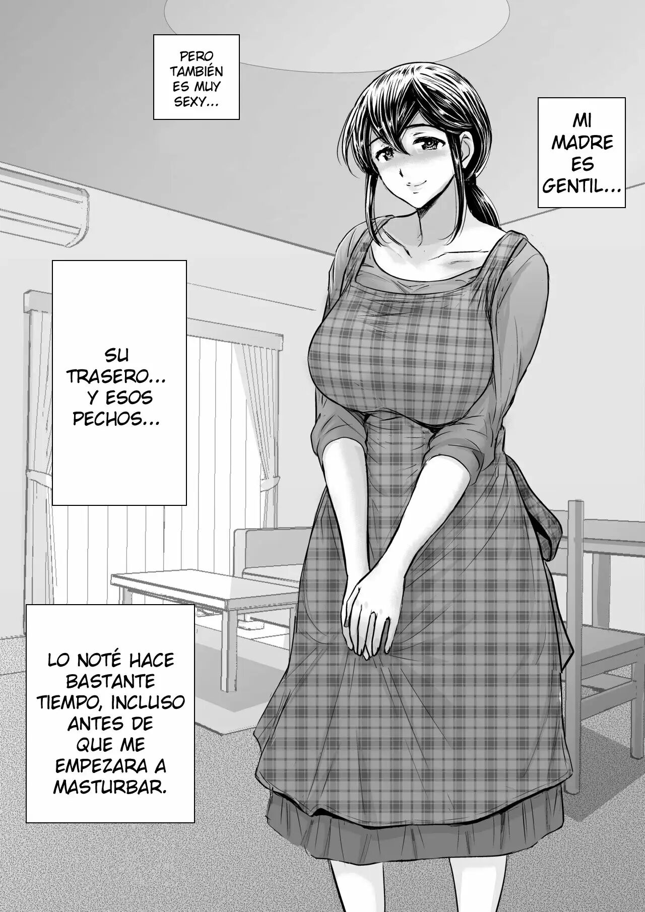 [Zuikidou] Yasashii Kaa-san ni Tsukekonde Nakadashi Rape Takuran | Violating Mother - Taking advantage of my gentle mother [Spanish]  [Kaico no Fansub] image number 2