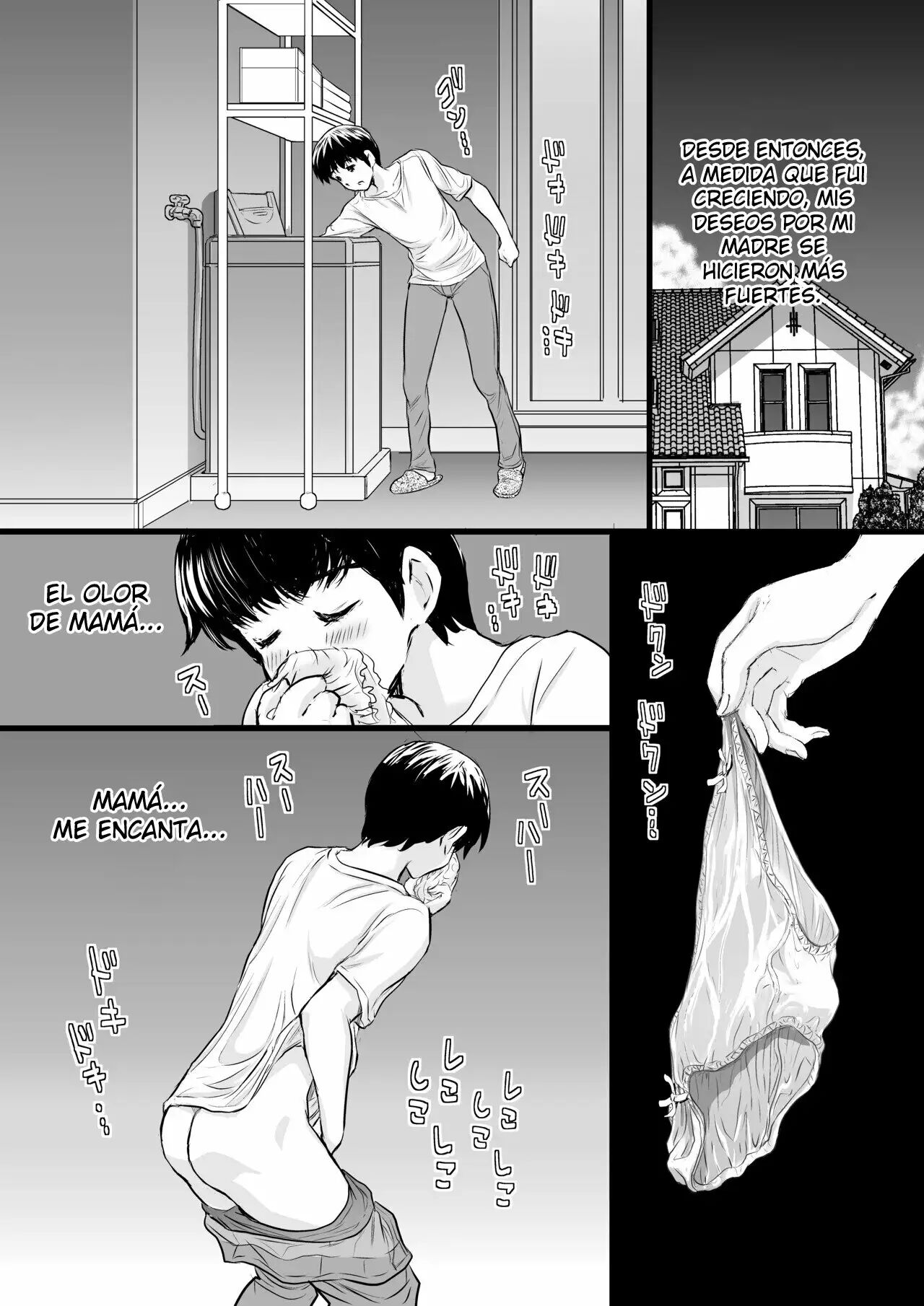 [Zuikidou] Yasashii Kaa-san ni Tsukekonde Nakadashi Rape Takuran | Violating Mother - Taking advantage of my gentle mother [Spanish]  [Kaico no Fansub] image number 5