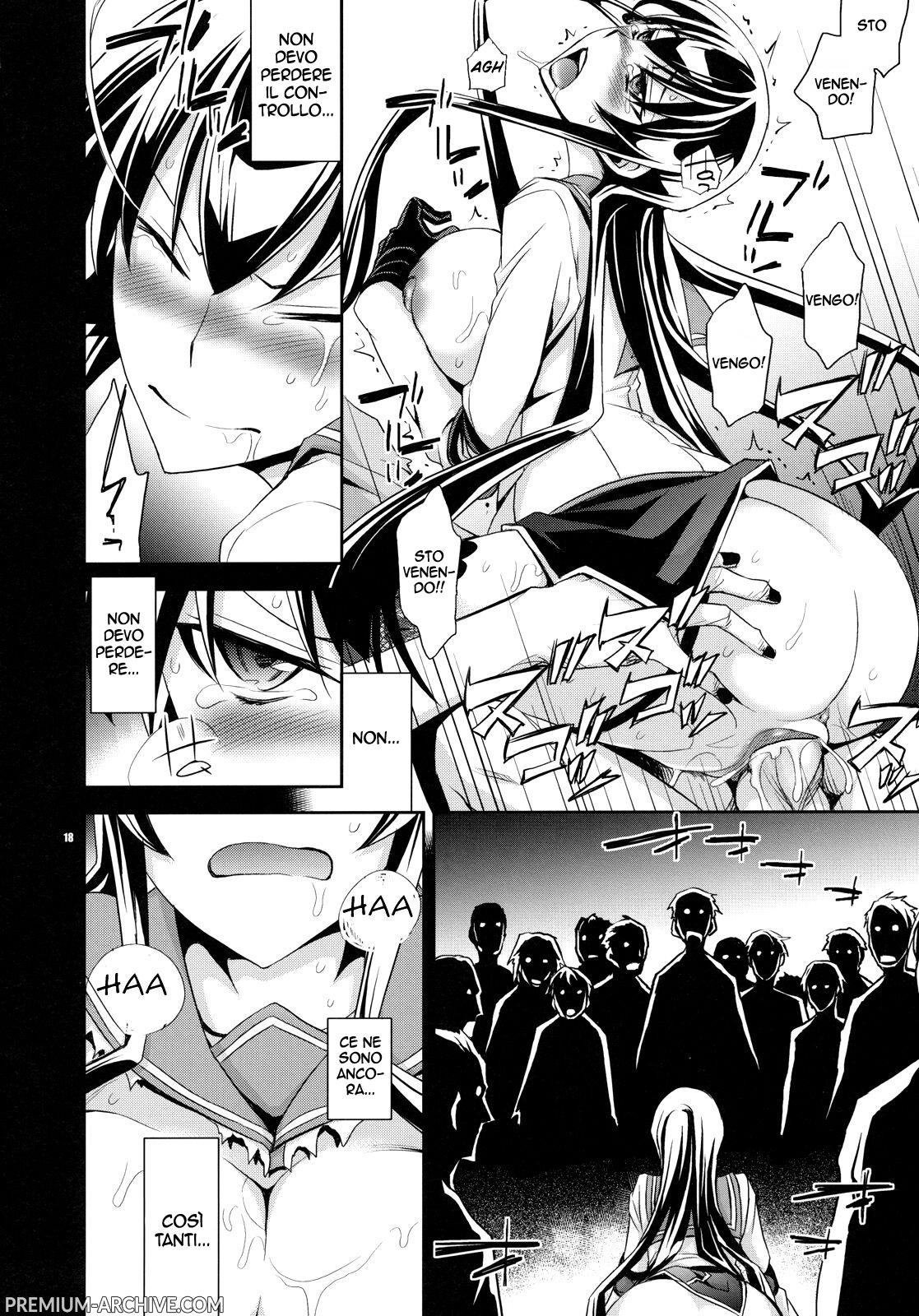 (C79) [Crazy9 (Ichitaka)] RAPE OF THE DEAD | Chi la Fa L' Aspetti (HIGHSCHOOL OF THE DEAD) [Italian] [Decensored] Bildnummer 17