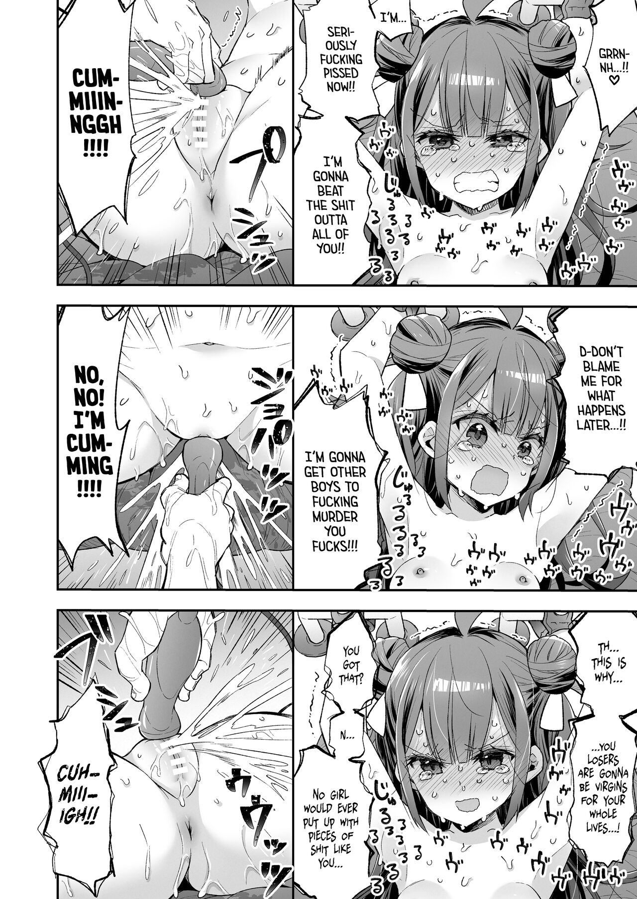 [Mochi Dog Laboratory (Asakai Mocchinu)] Akume Hime to Otaku-kun no Doku Ringo | The Orgasm Princess Can't Take Another Bite! [English] [Xzosk] [Digital] image number 70