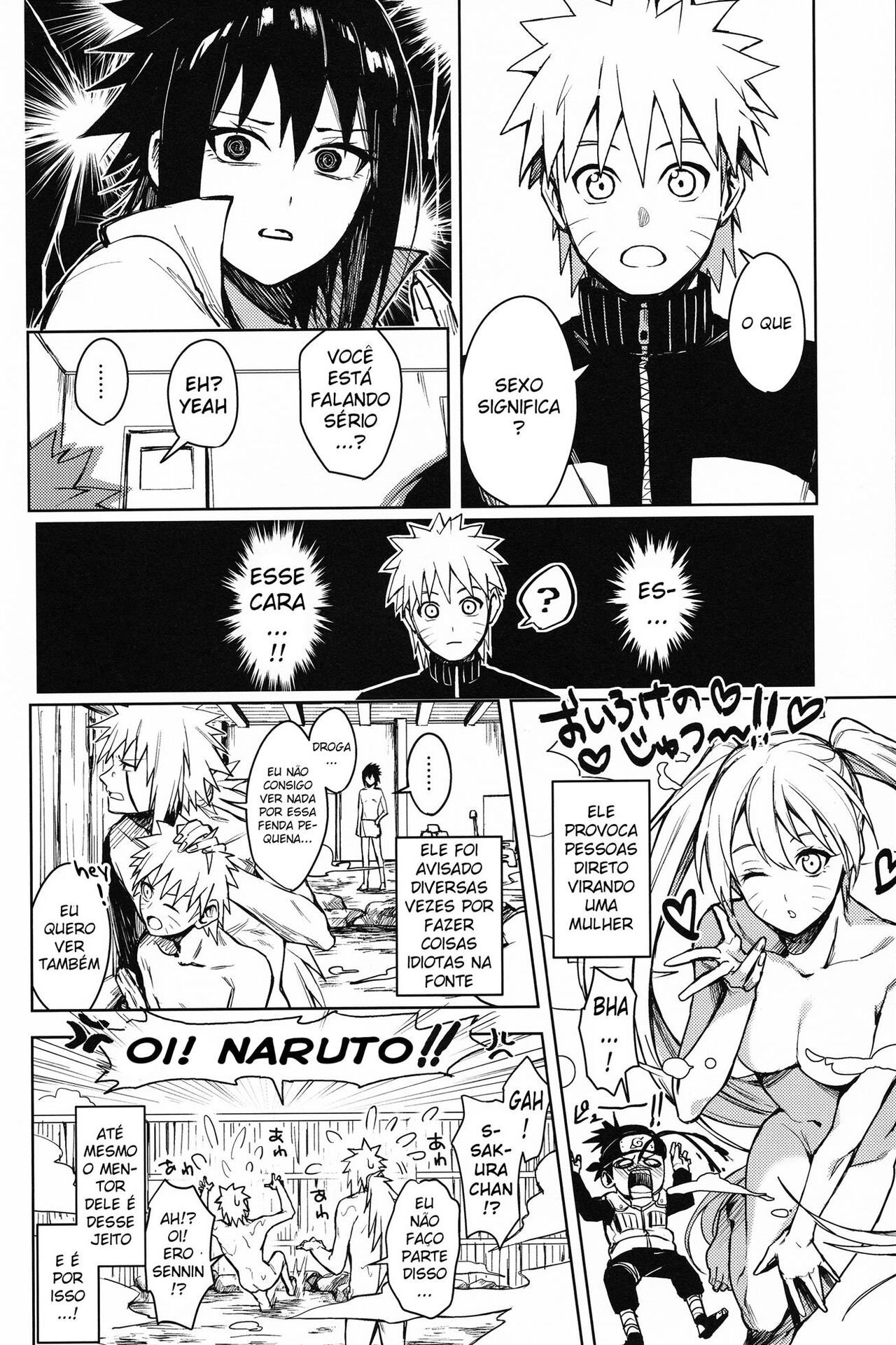 (C97) [Beberoncino Sei (Betty)] Datte Ore-tachi Tomodachi daro (Naruto) [Portuguese-BR] 이미지 번호 12