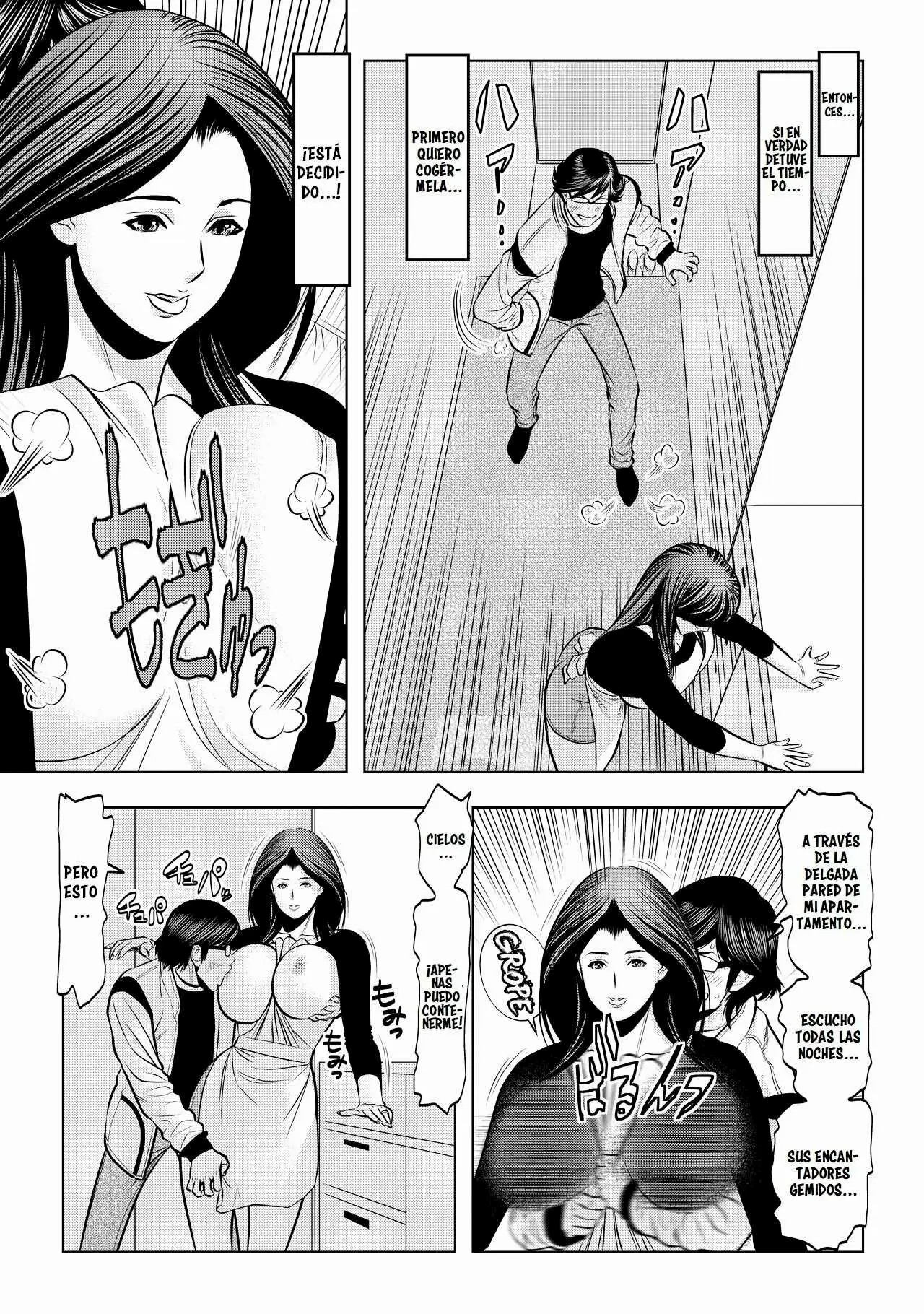 [Wakino Keibun] Muteki ☆ Jikan Teishi Appli! ~Ore no Tokunou Milk o Buchikomu ze!~ [Spanish] 5eme image