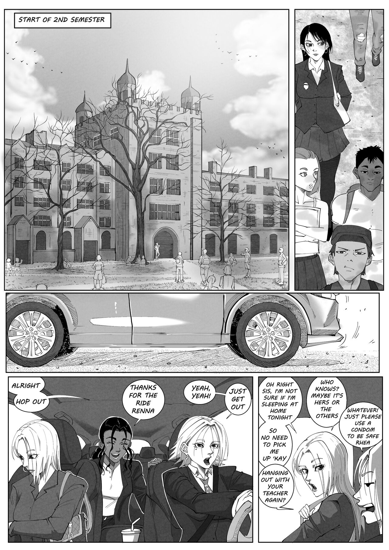 [UselessBegging] GNO: Girl's Night Out - Issue 02 [public/censored][ongoing] image number 18