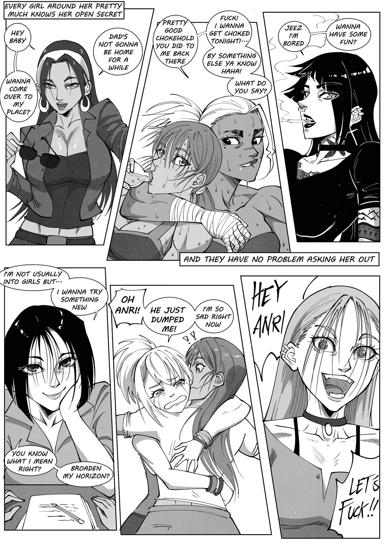 [UselessBegging] GNO: Girl's Night Out - Issue 02 [public/censored][ongoing] imagen número 30