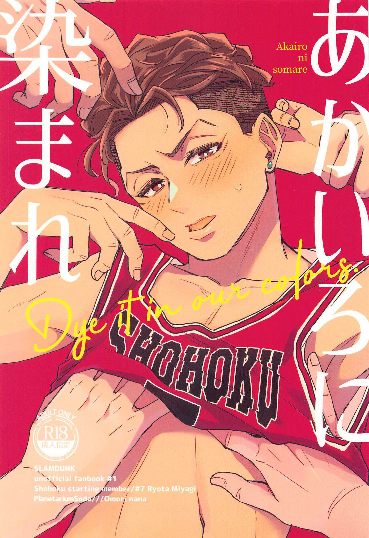 [PlanetariumSoda (Omori nana)] Akairo ni Somare (Slam Dunk) [Chinese] [2023-05-31] изображение № 1