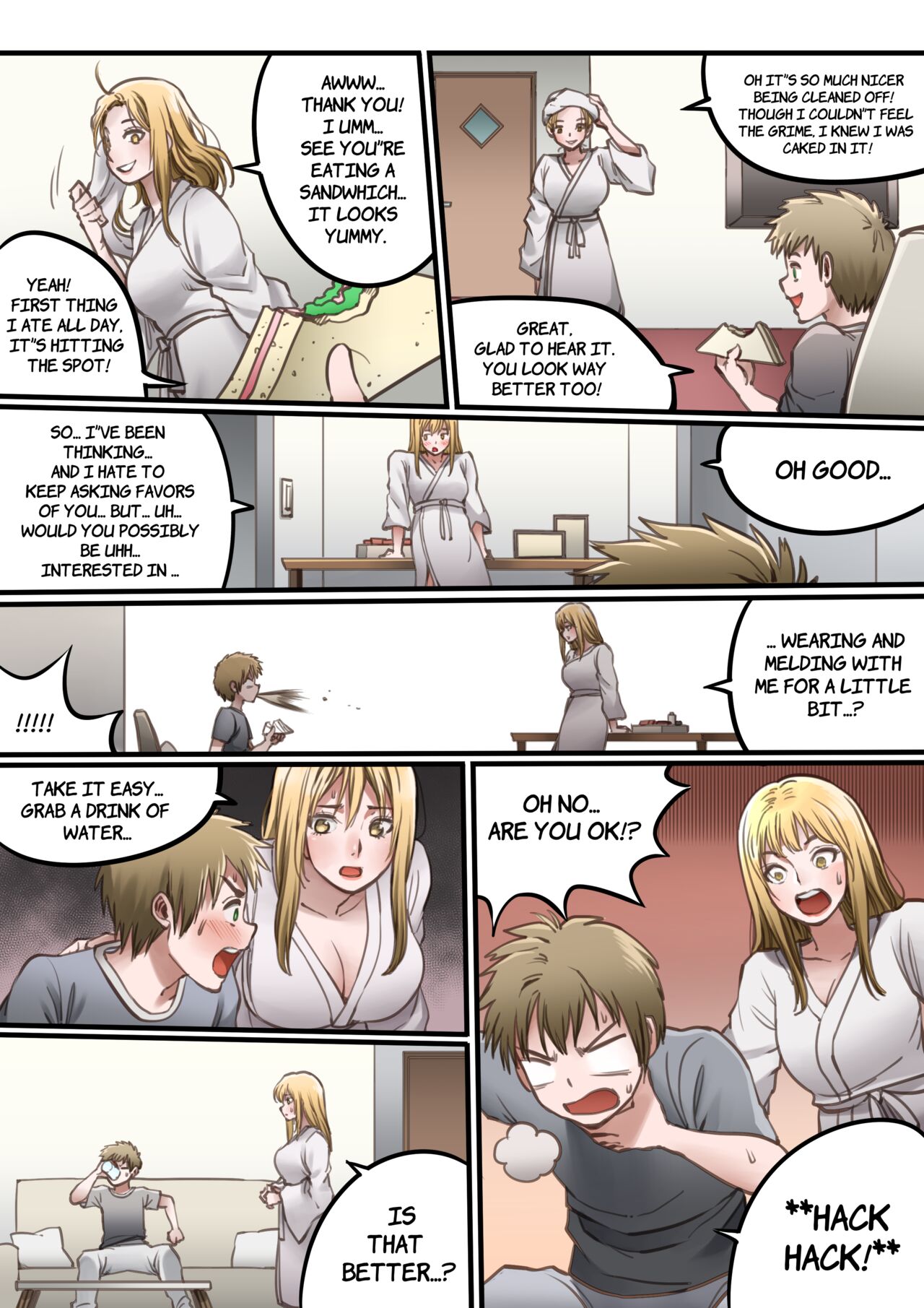 "Forgotten" - Precursor Tale - Complete 30 Page Manga - Kawamono/Skinsuit/Living Suit 이미지 번호 10