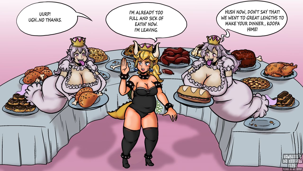[Keijiino] Bowsette's Big Bootiful Feast image number 1