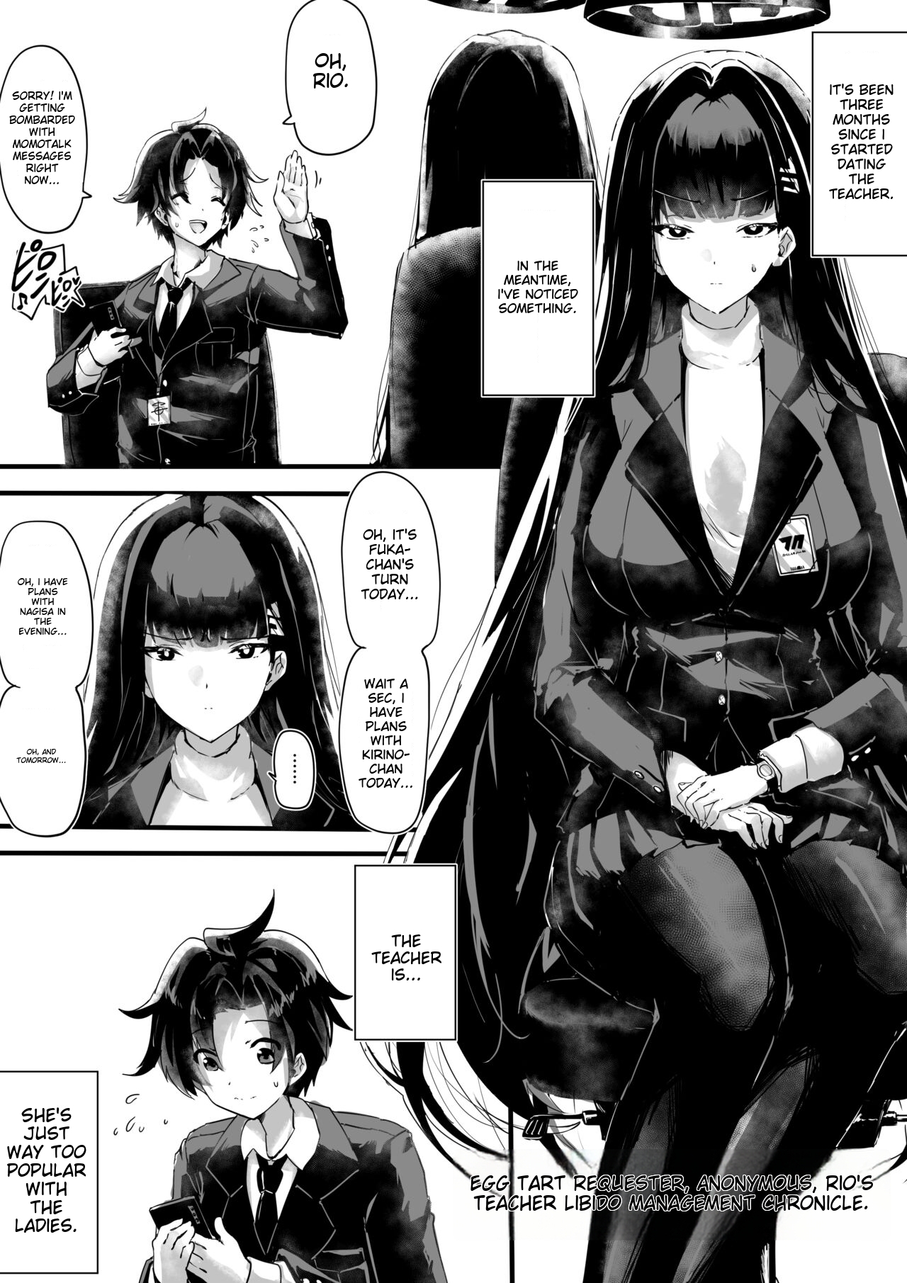 [Eggutarto] Rio-chan no Sensei Seiyoku Kanriki [English] [MTL] изображение № 1