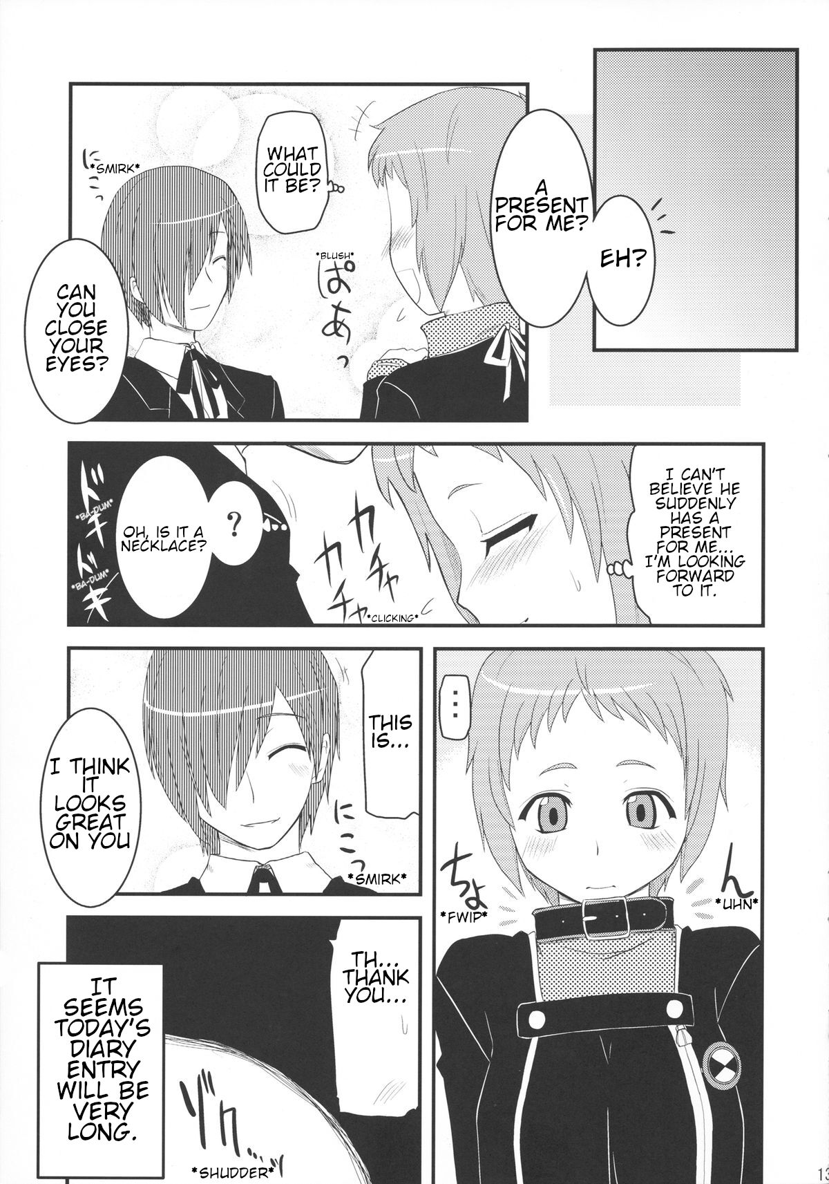 (SC33) [Shin Hijiridou☆Honpo (Hijiri☆Tsukasa)] Fuuka no Momoiro Nikki | Fuuka's Pink Diary (Persona 3) [English] 12eme image
