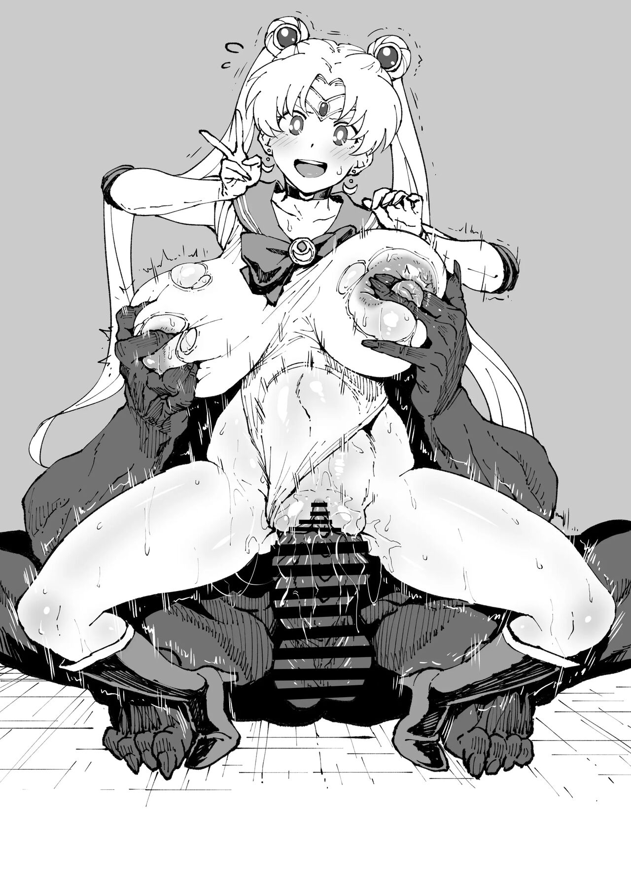 [Ahemaru] 마모루 앞에서 빌런과 장난치는 우사기 씨 (세일러문) 图片编号 8