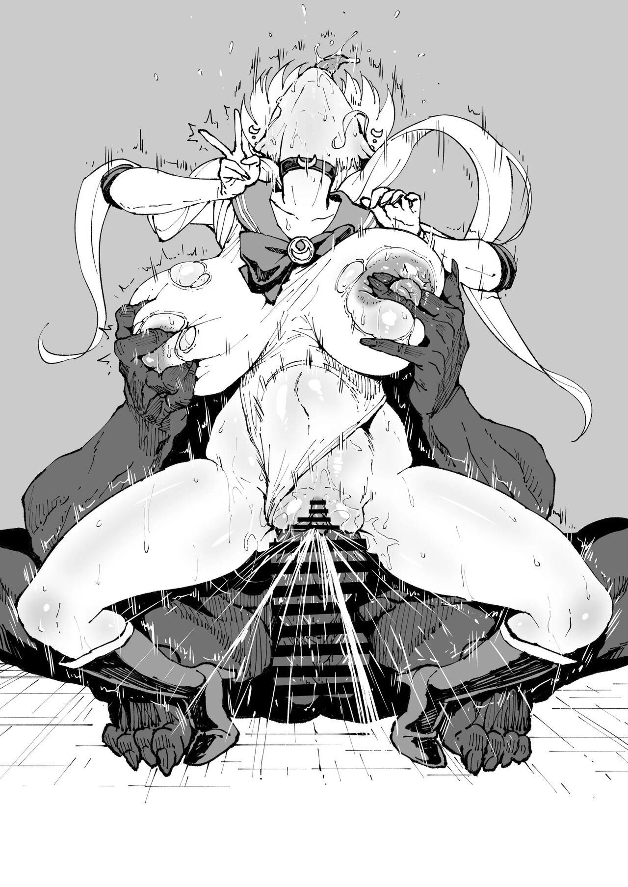 [Ahemaru] 마모루 앞에서 빌런과 장난치는 우사기 씨 (세일러문) 图片编号 9