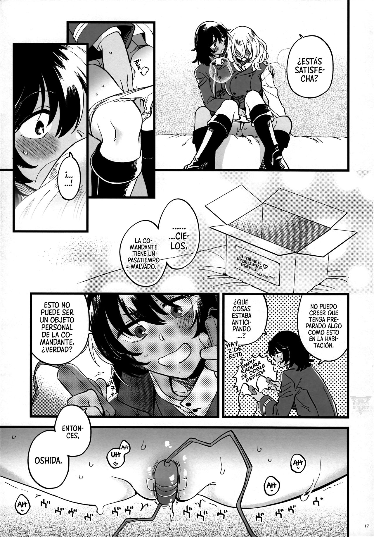 [Sonotaozey (Yukataro)] Tojikomerarete Kusuri Nonde Sorekara no Aida (Girls und Panzer) [Spanish] [Mister Nugget] 画像番号 16