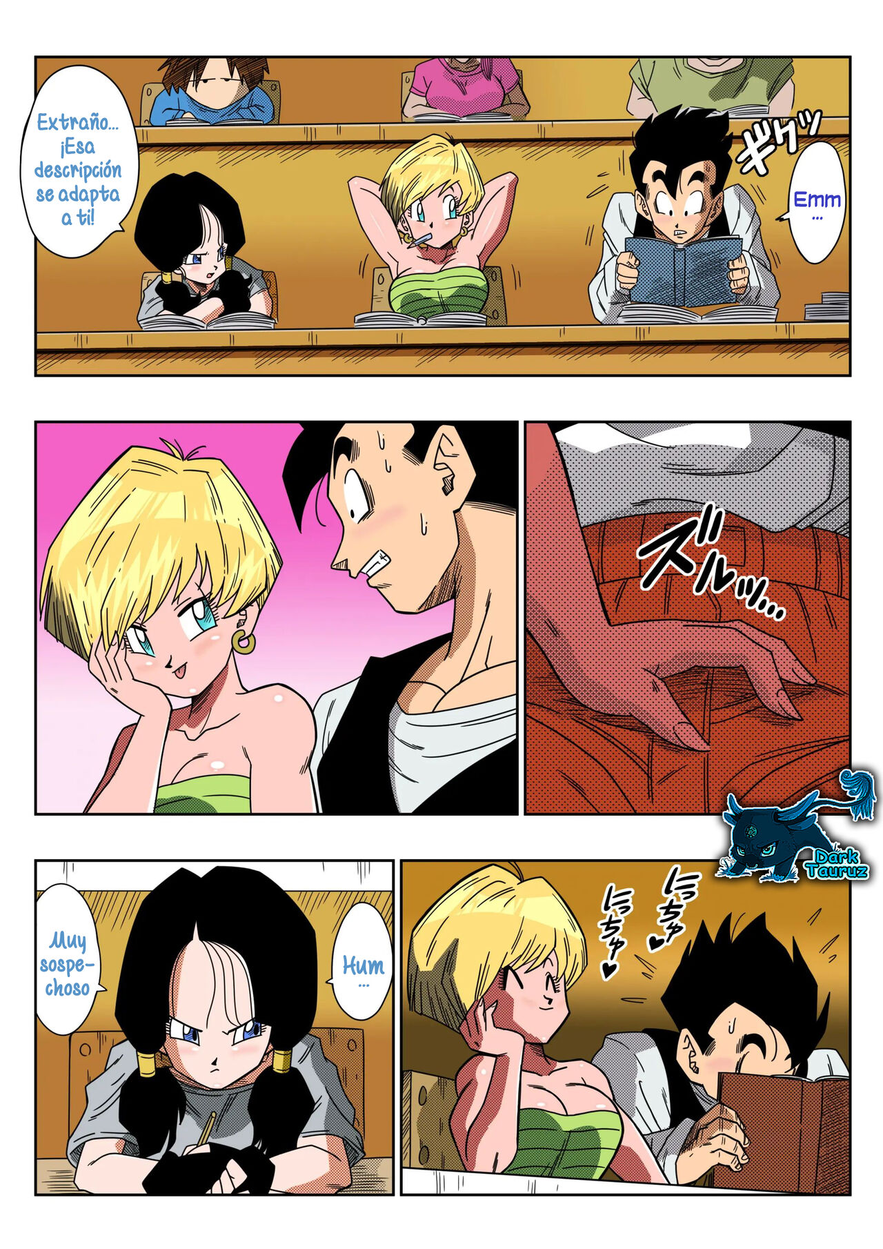 [Yamamoto Doujin (Yamamoto)] DagonBall - Triangulo Amoroso Z Parte 1 - Gohan conoce a Erasa (Dragon Ball Z) [DarkTauruz] [Spanish] [Decensored] Bildnummer 27