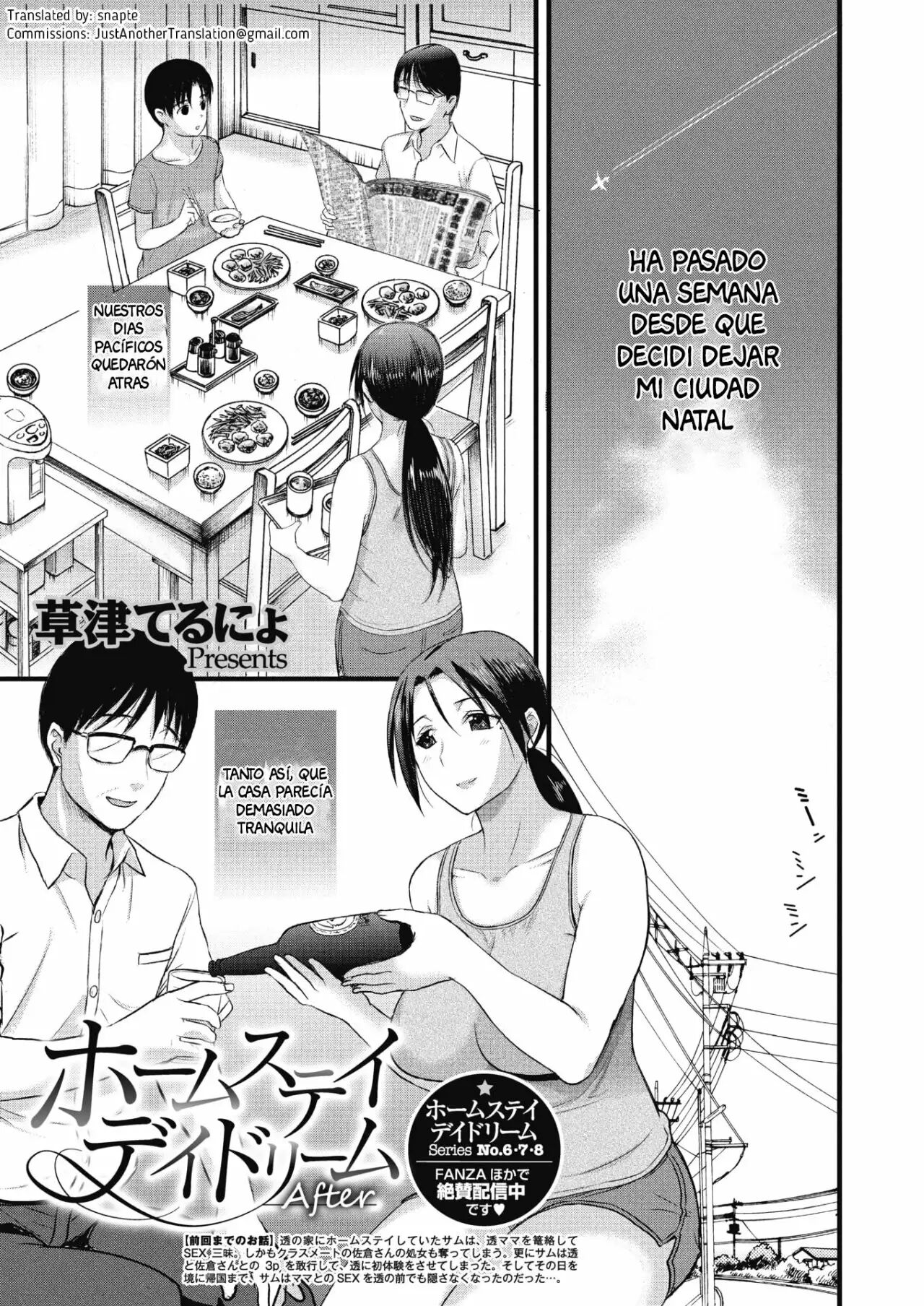 [Kusatsu Terunyo] Homestay Daydream After (COMIC Megastore Alpha 2018-11) [Spanish] [Digital] numero di immagine  1