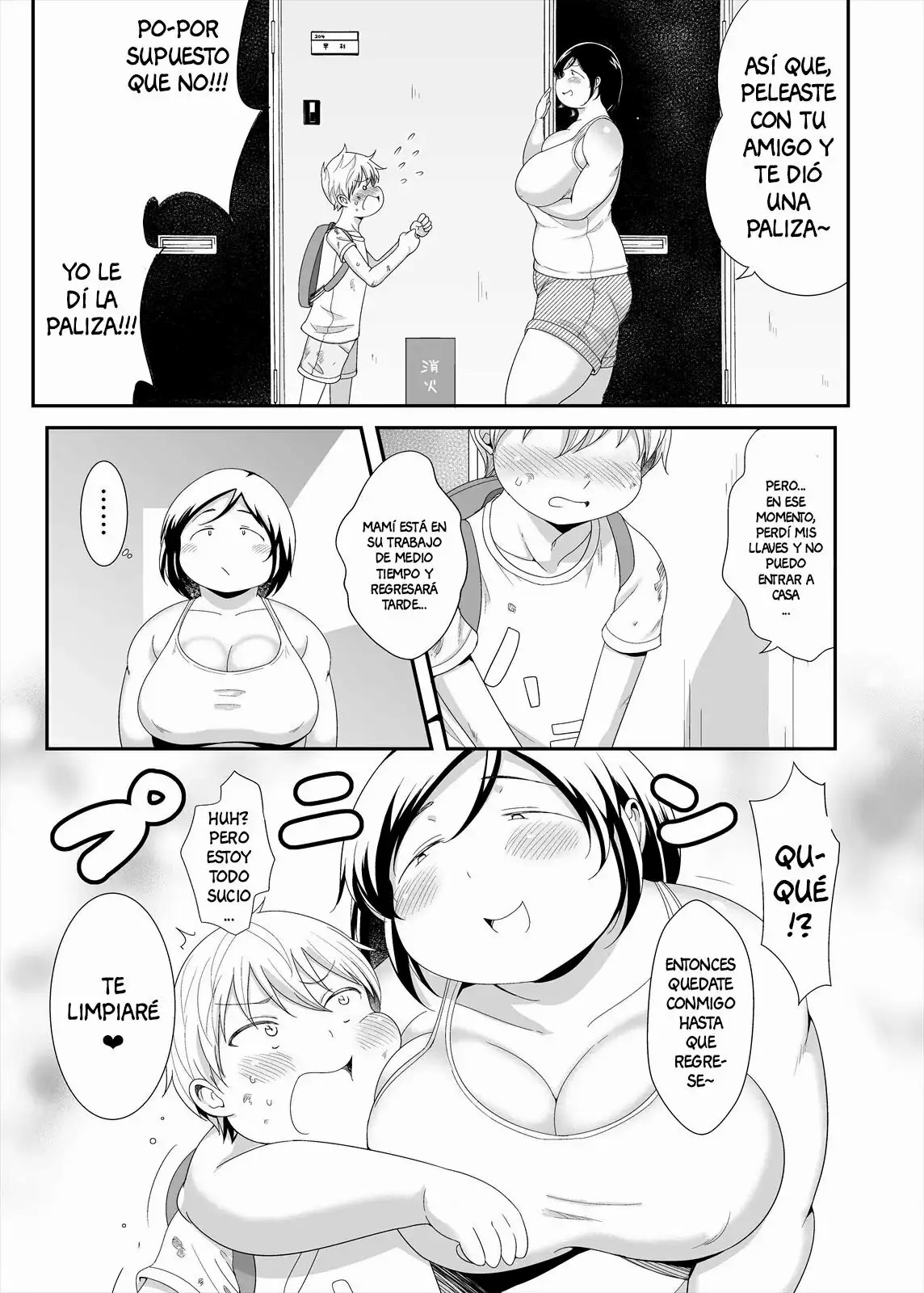 [TK Jesus (Takeyama Shimeji)] Otonari no Jimi Pocha Onee-chan | Plain Chubby Big Sis Next Door  [Spanish] numero di immagine  6