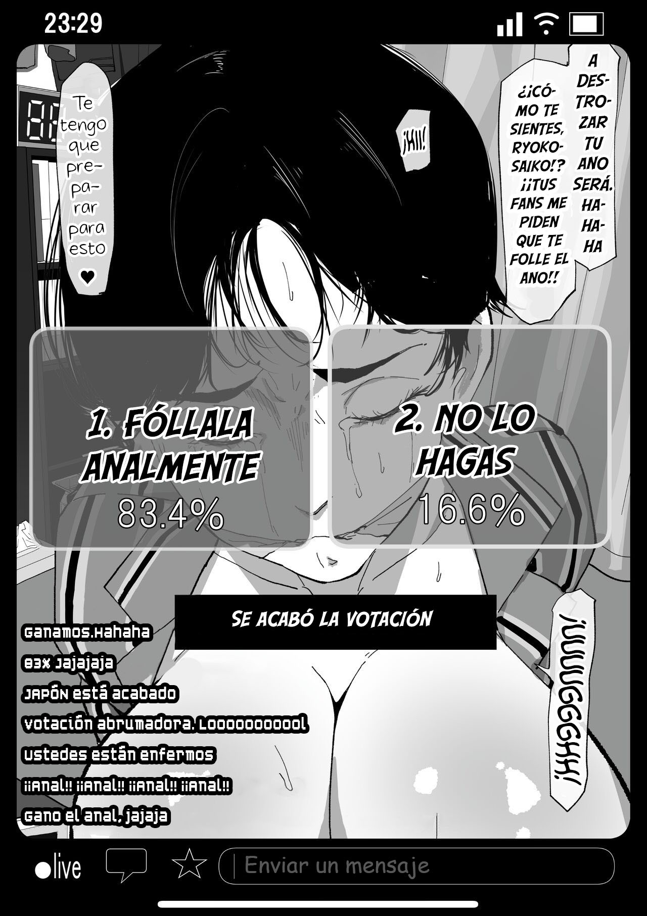 [Wakabatei] Kyousei Shuugeki Tanetsuke LIVE [Spanish] [Hs enfermos] numero di immagine  39