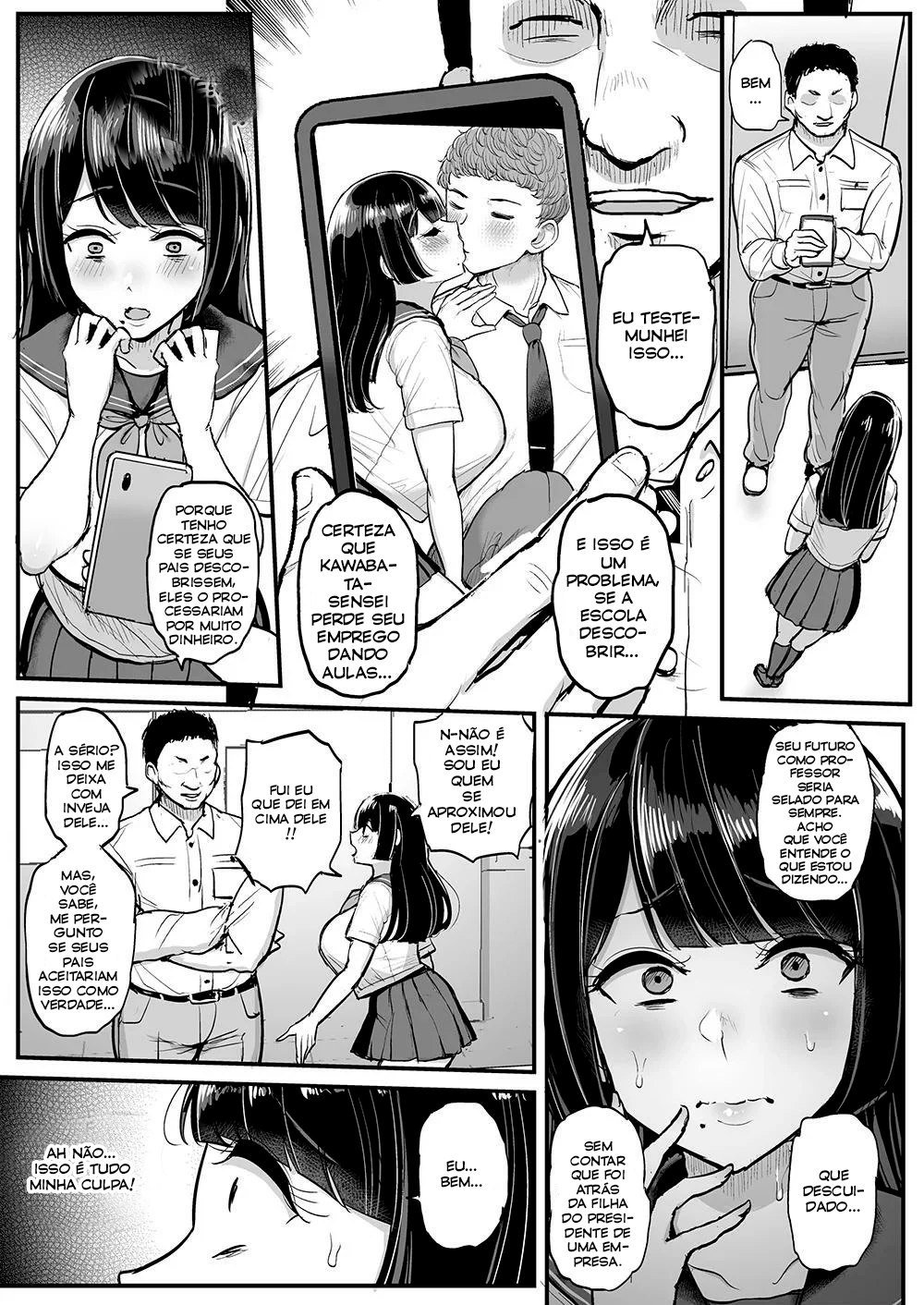[Sanman Sanzen Koiking (Tyranu)] Hakoiri Musume Otoko o Shiru. | The Sheltered Girl's Experience With Men [Portuguese-BR] 이미지 번호 10