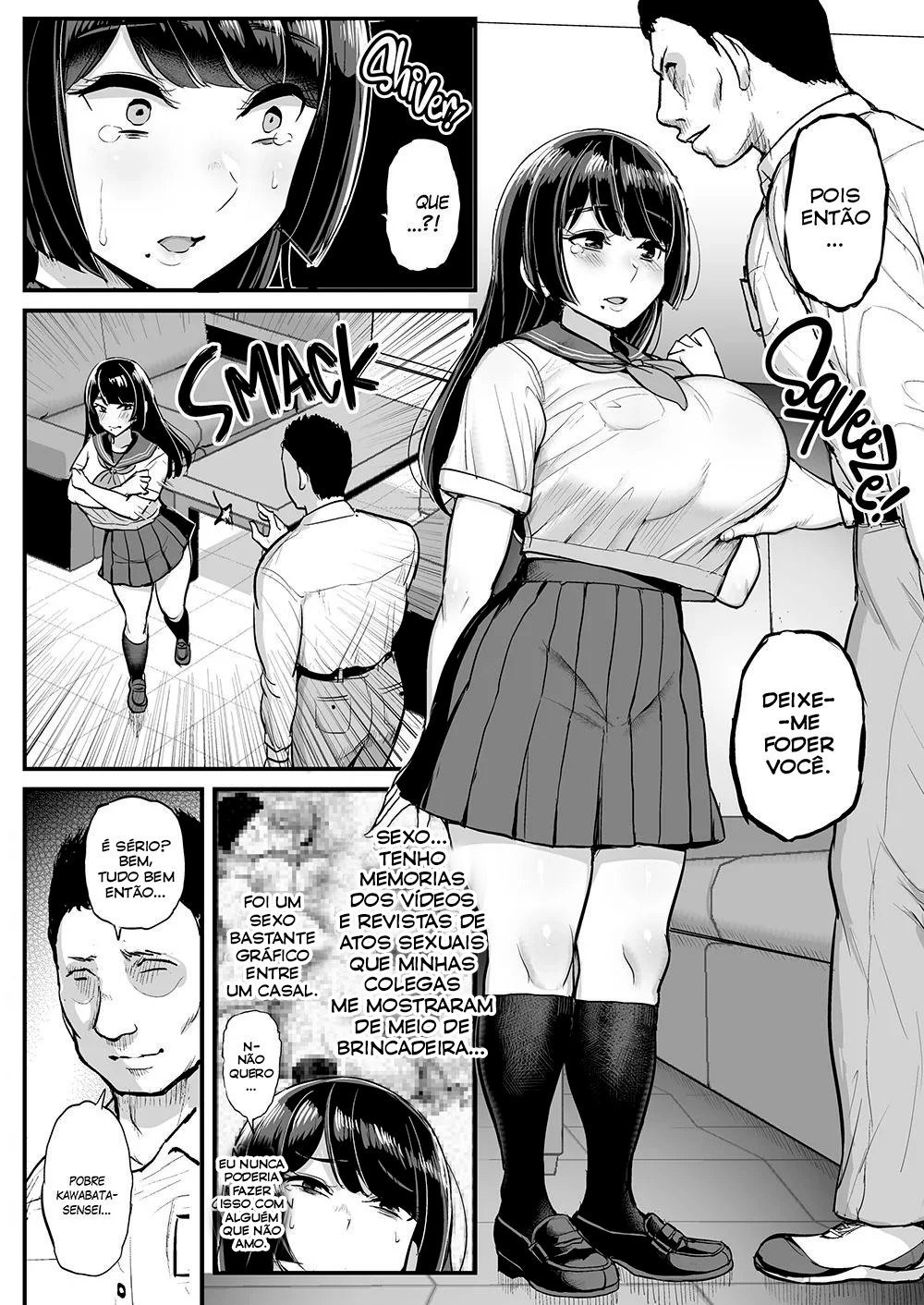 [Sanman Sanzen Koiking (Tyranu)] Hakoiri Musume Otoko o Shiru. | The Sheltered Girl's Experience With Men [Portuguese-BR] 이미지 번호 12