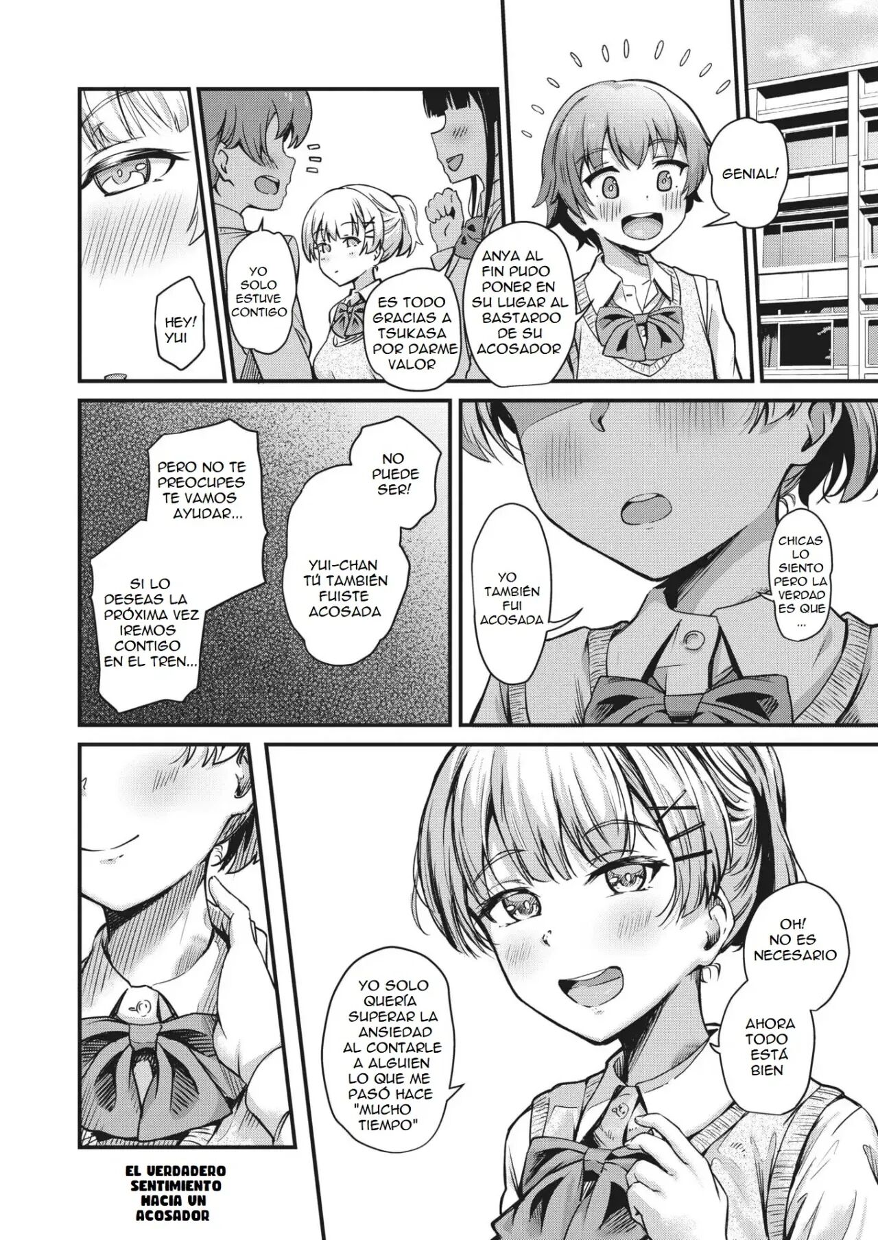 [Panda Ekisu] Hontou no Kimochi + Suzu no Ongaeshi | Verdaderos Sentimientos Hacia un Acosador ~Historia y Epilogo~ [Spanish] [EvilGuillotine] numero di immagine  26