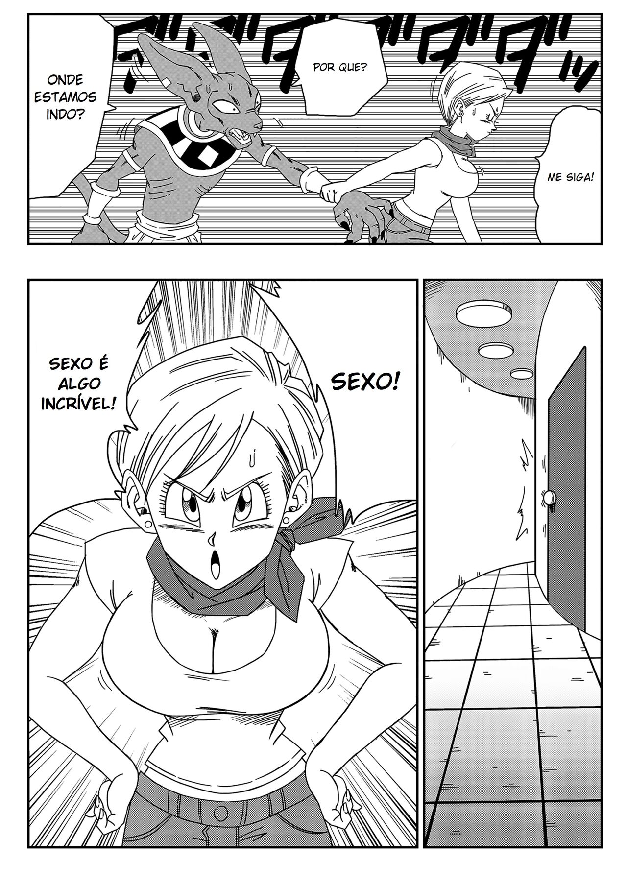 [Yamamoto Doujin (Yamamoto)] Dagonball - Bulma Salva o Mundo (Dragon Ball Super) [Portuguese-BR] [Decensored] 4eme image