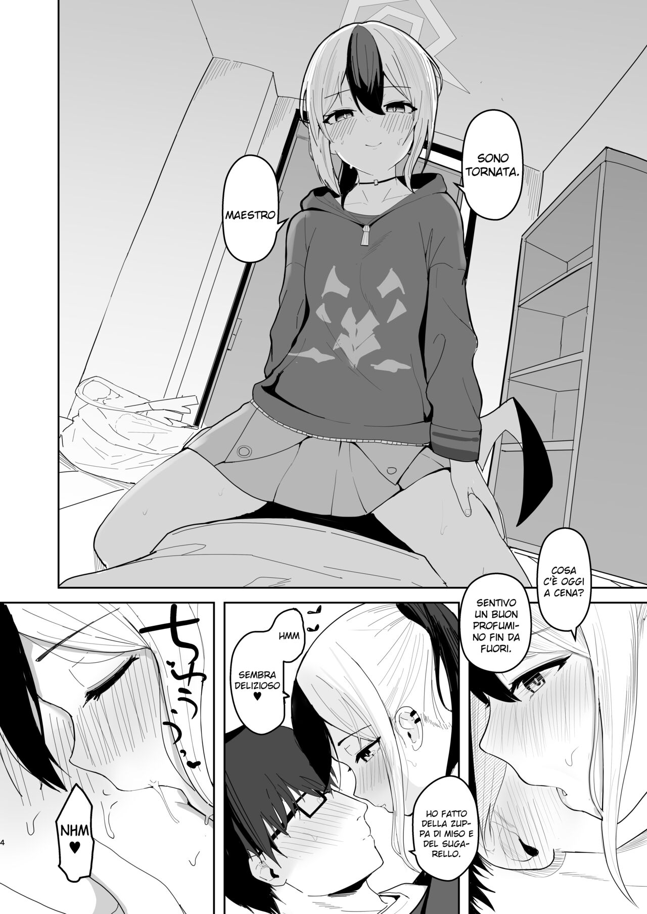 [red miso soup (Akadashi)] Kayoko to Dousei Seikatsu | Vivere con Kayoko (Blue Archive) [Italian] [SevenTranslations] [Digital] 画像番号 5