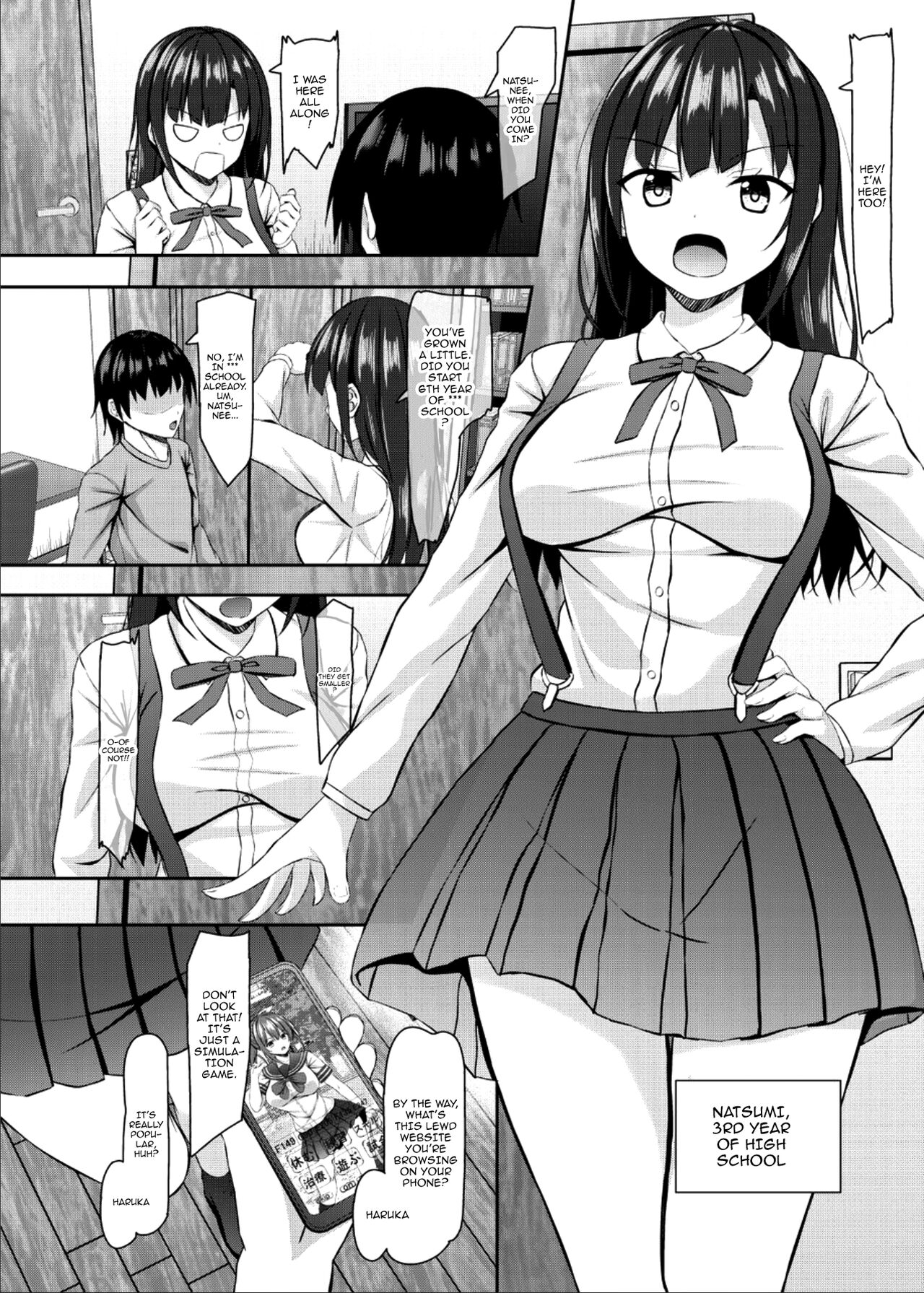 [Akanagi (Aikawa Tatsuki) ] JK Itoko to 4-tsu Shita to 5-tsu Shita no Boku / My High Schooler Cousins Who Are 4 and 5 Years Older Than Me [Digital] [English] {Doujins.com} imagen número 4