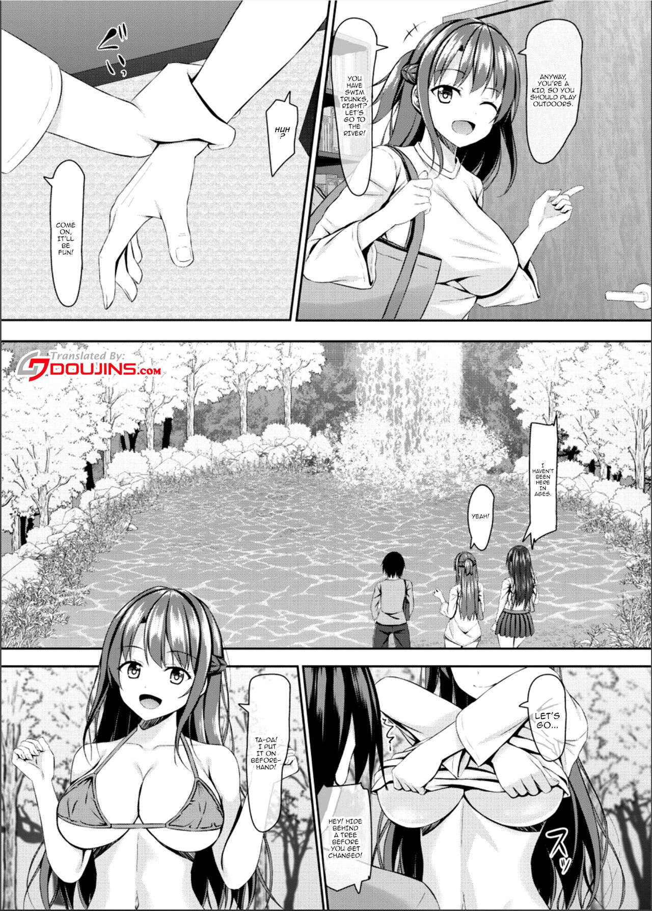 [Akanagi (Aikawa Tatsuki) ] JK Itoko to 4-tsu Shita to 5-tsu Shita no Boku / My High Schooler Cousins Who Are 4 and 5 Years Older Than Me [Digital] [English] {Doujins.com} imagen número 5