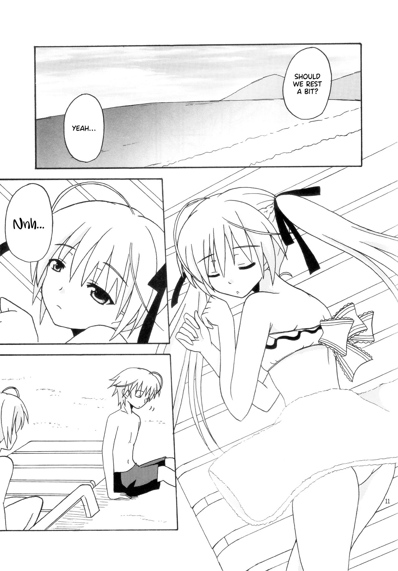 (COMIC1☆5) [Nekomanma (Kiyokiba Miyo)] Sora Ai 2 | Love Sora 2 (Yosuga no Sora) [English] [TRJR] numero di immagine  12
