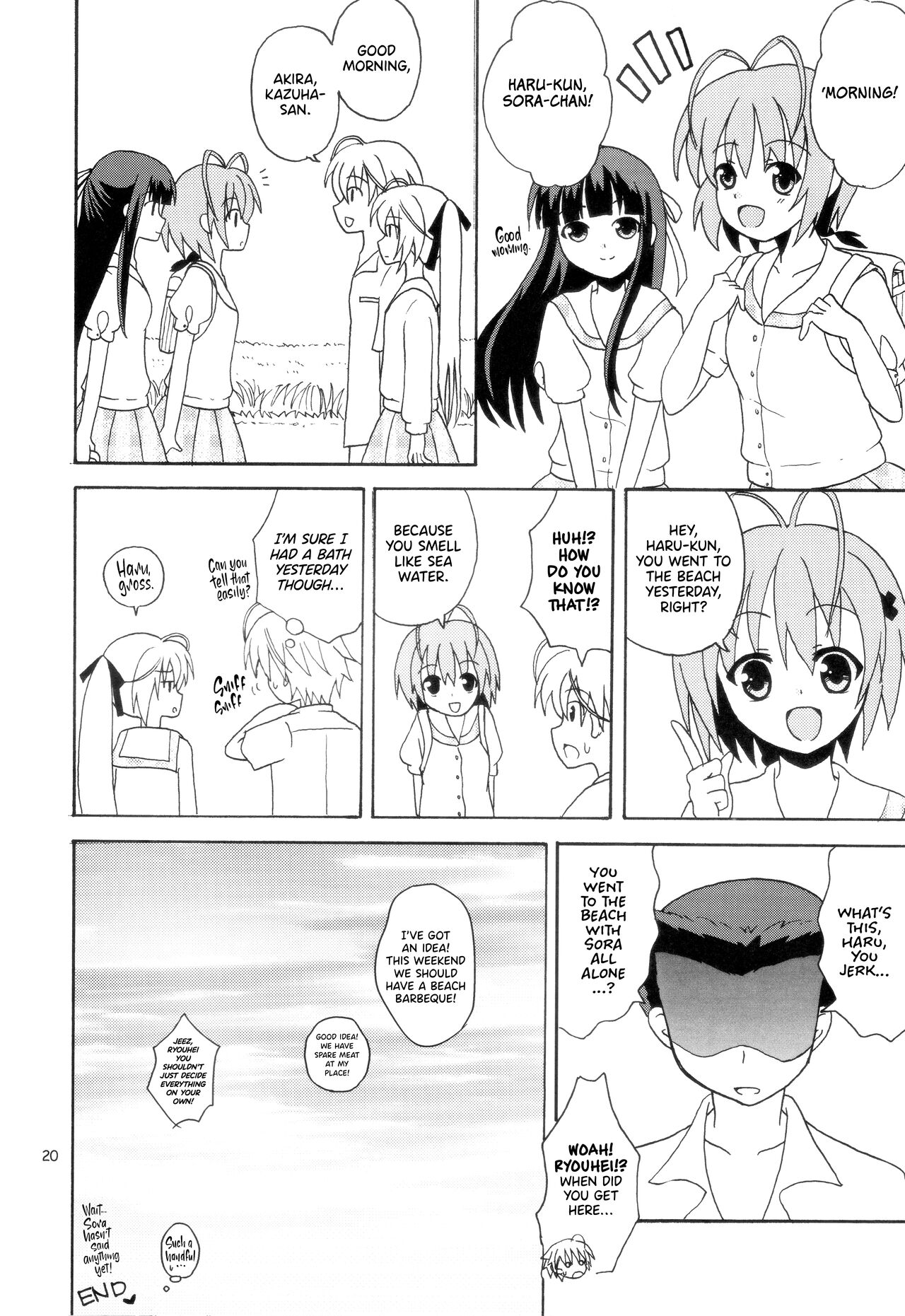 (COMIC1☆5) [Nekomanma (Kiyokiba Miyo)] Sora Ai 2 | Love Sora 2 (Yosuga no Sora) [English] [TRJR] numero di immagine  21