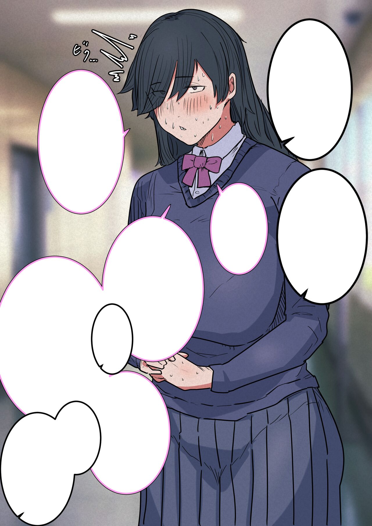 [絶品ピコス]性欲が強すぎるメカクレ陰キャ女に性活指導らぶらぶえっち [textless] 图片编号 5