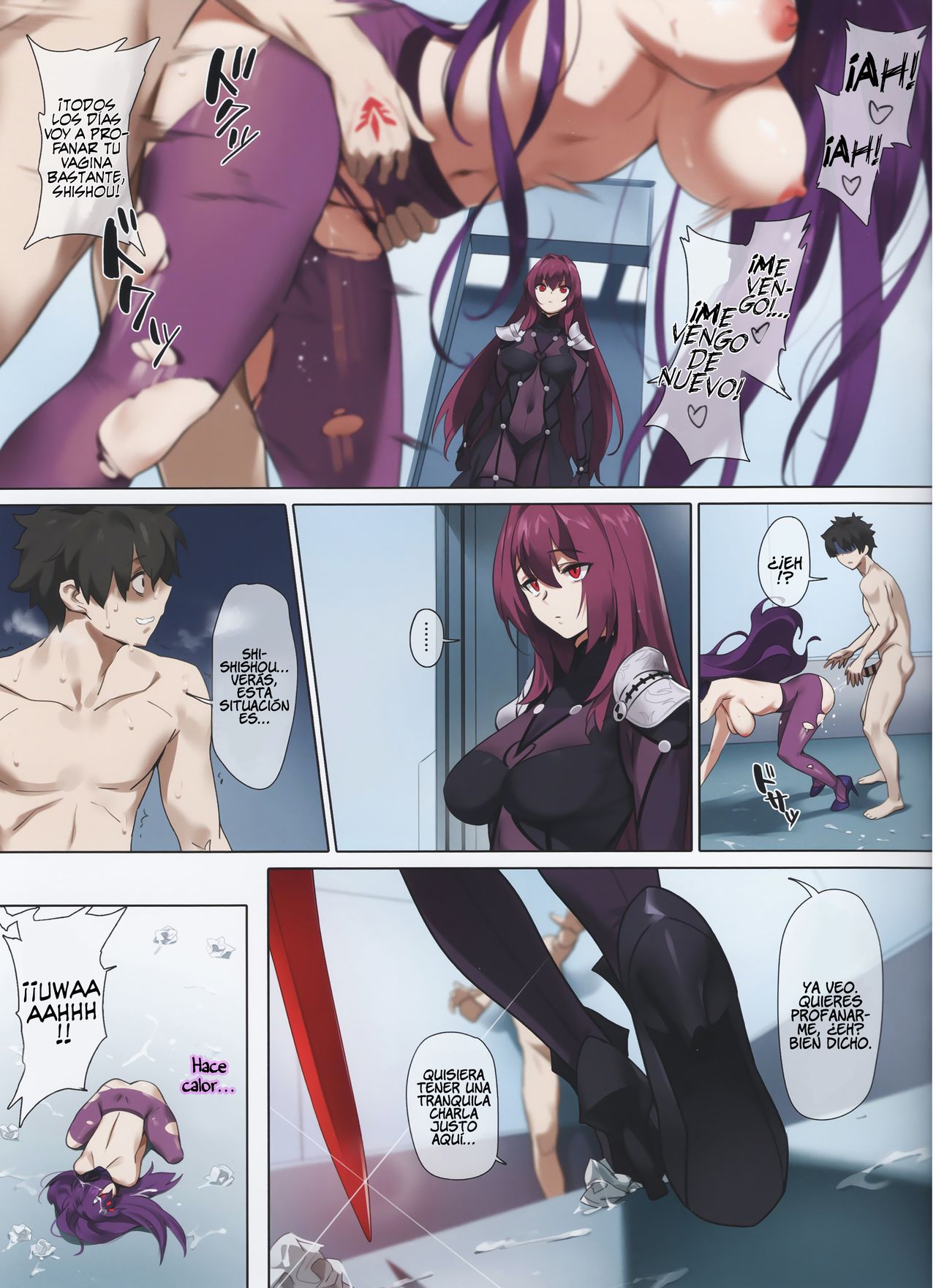 (C97) [OrangeMaru (YD)] Mogurikomi | Colándose (Fate/Grand Order) [Spanish] =P666HF= image number 24