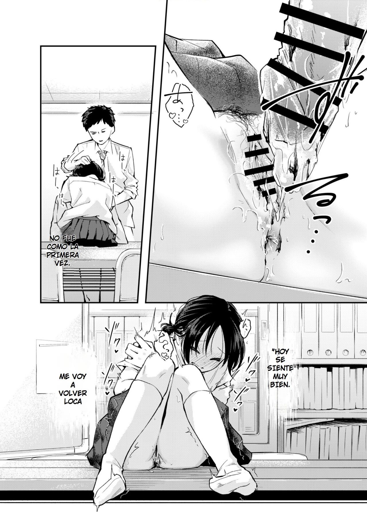 [Hatsuyasumi] Ecchi na Koto de Atama ga Ippai ni Natte Shimatta Onnanoko | Una Chica Cuya Cabeza Está Llena de Cosas Malas  [Spanish] [Earl Hickey0] 画像番号 32