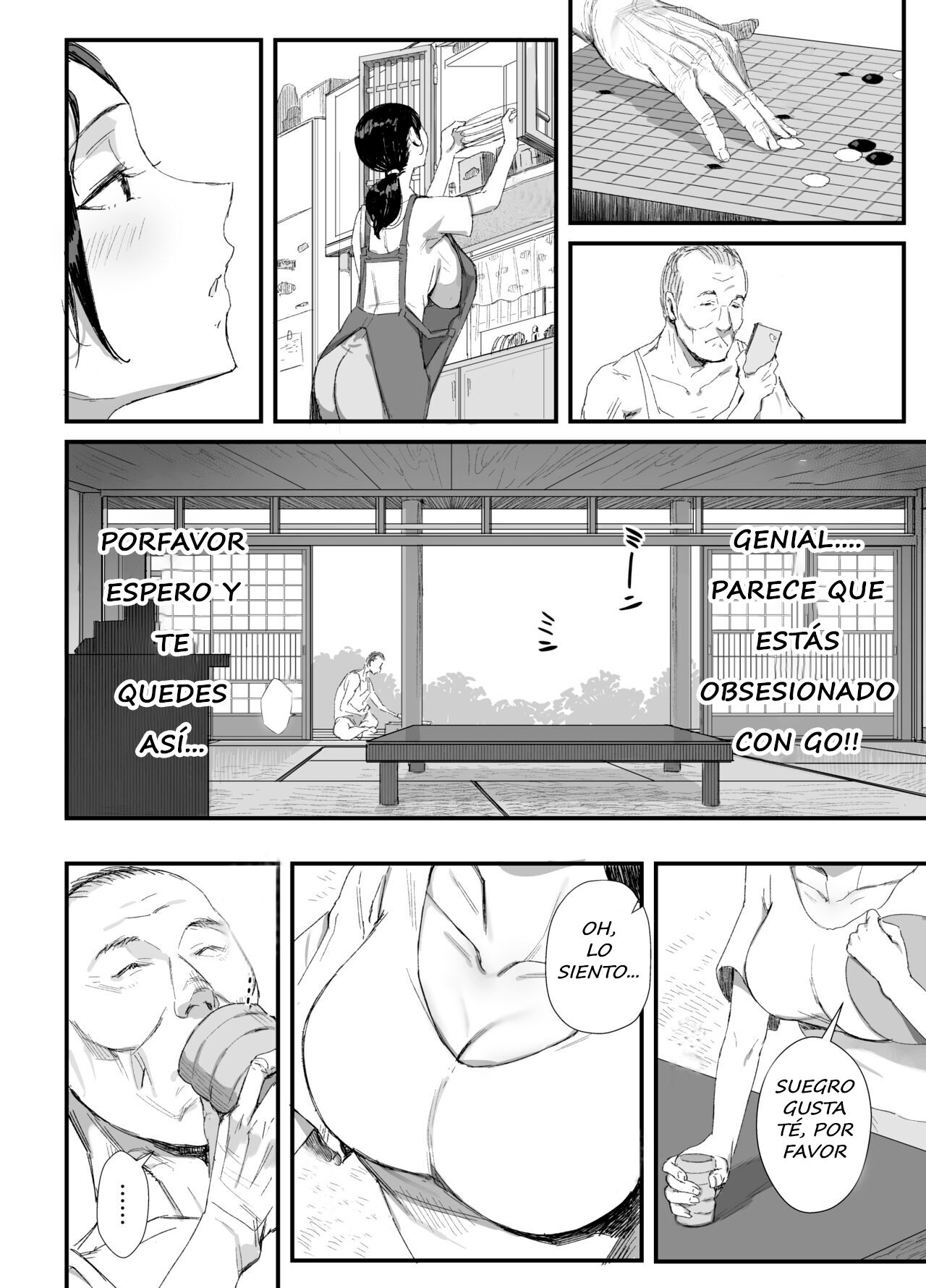 [Dynamic Mom (Onodera)] Inaka ni Sumu Dosukebe Gifu to Kosodate Yome [Spanish] [Pajerosxnx] [Digital] image number 7