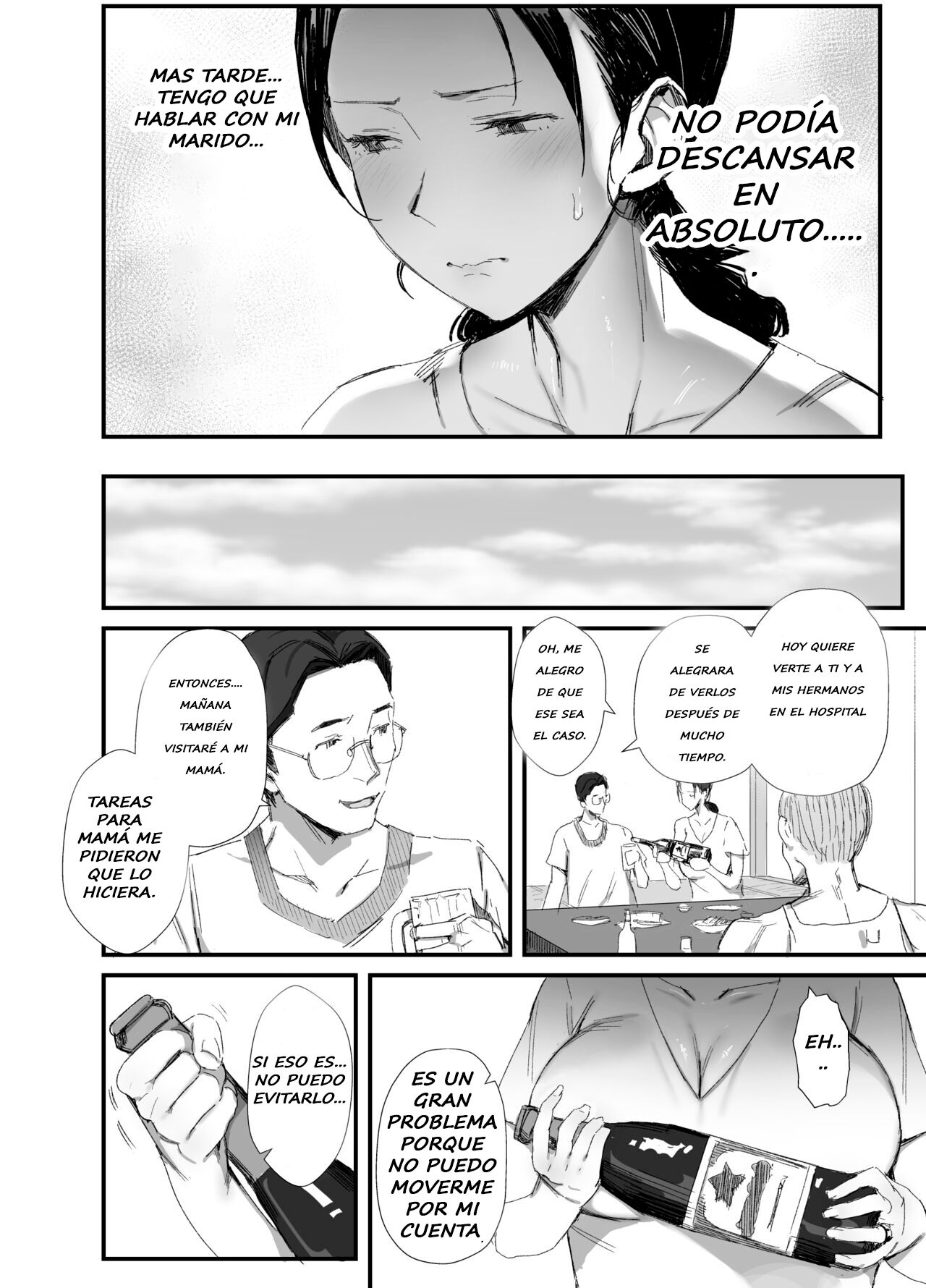 [Dynamic Mom (Onodera)] Inaka ni Sumu Dosukebe Gifu to Kosodate Yome [Spanish] [Pajerosxnx] [Digital] image number 11