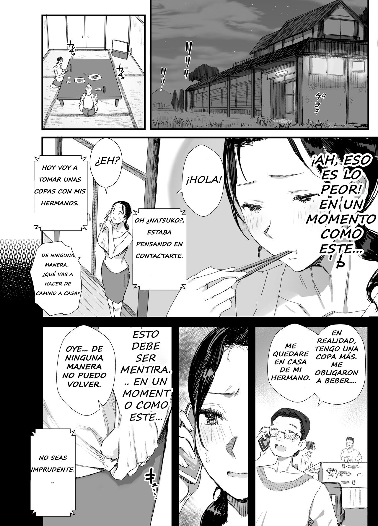 [Dynamic Mom (Onodera)] Inaka ni Sumu Dosukebe Gifu to Kosodate Yome [Spanish] [Pajerosxnx] [Digital] image number 17