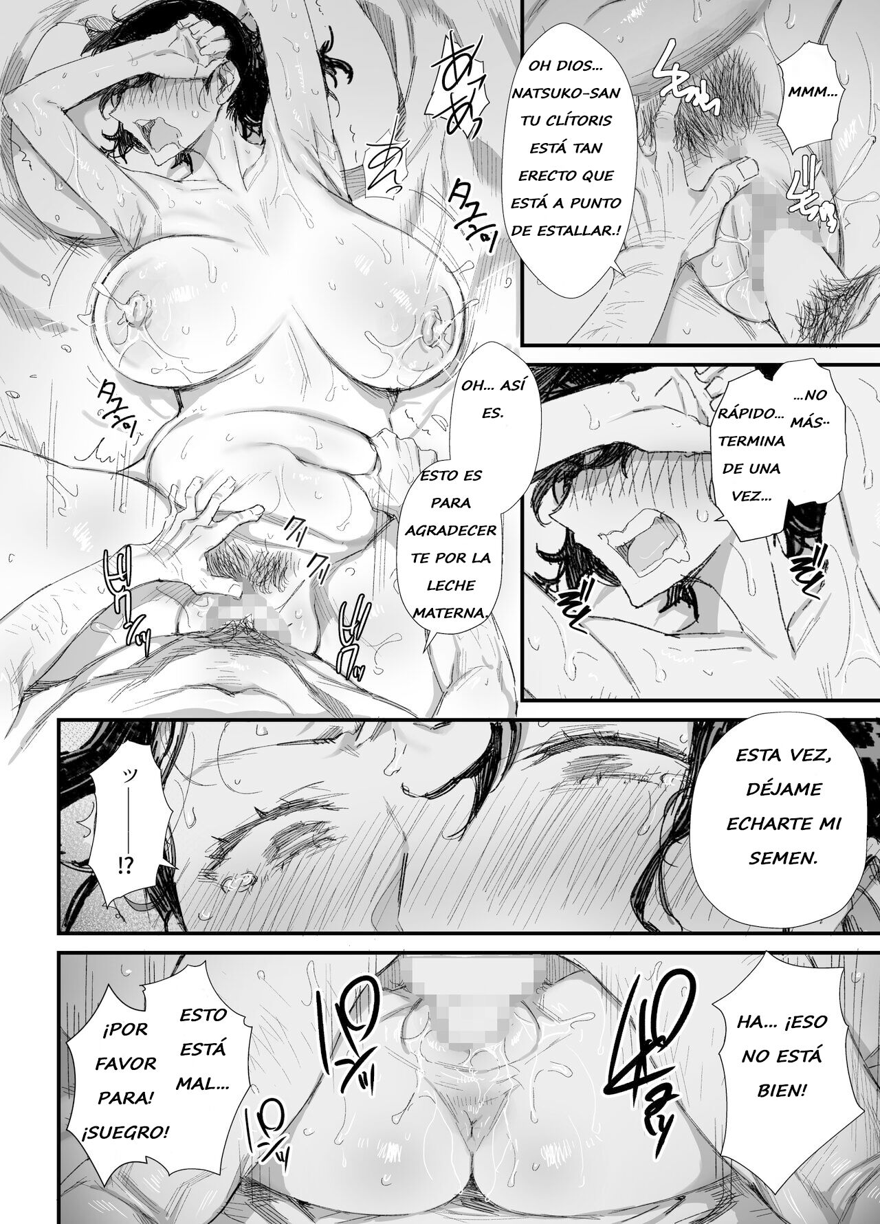 [Dynamic Mom (Onodera)] Inaka ni Sumu Dosukebe Gifu to Kosodate Yome [Spanish] [Pajerosxnx] [Digital] image number 31
