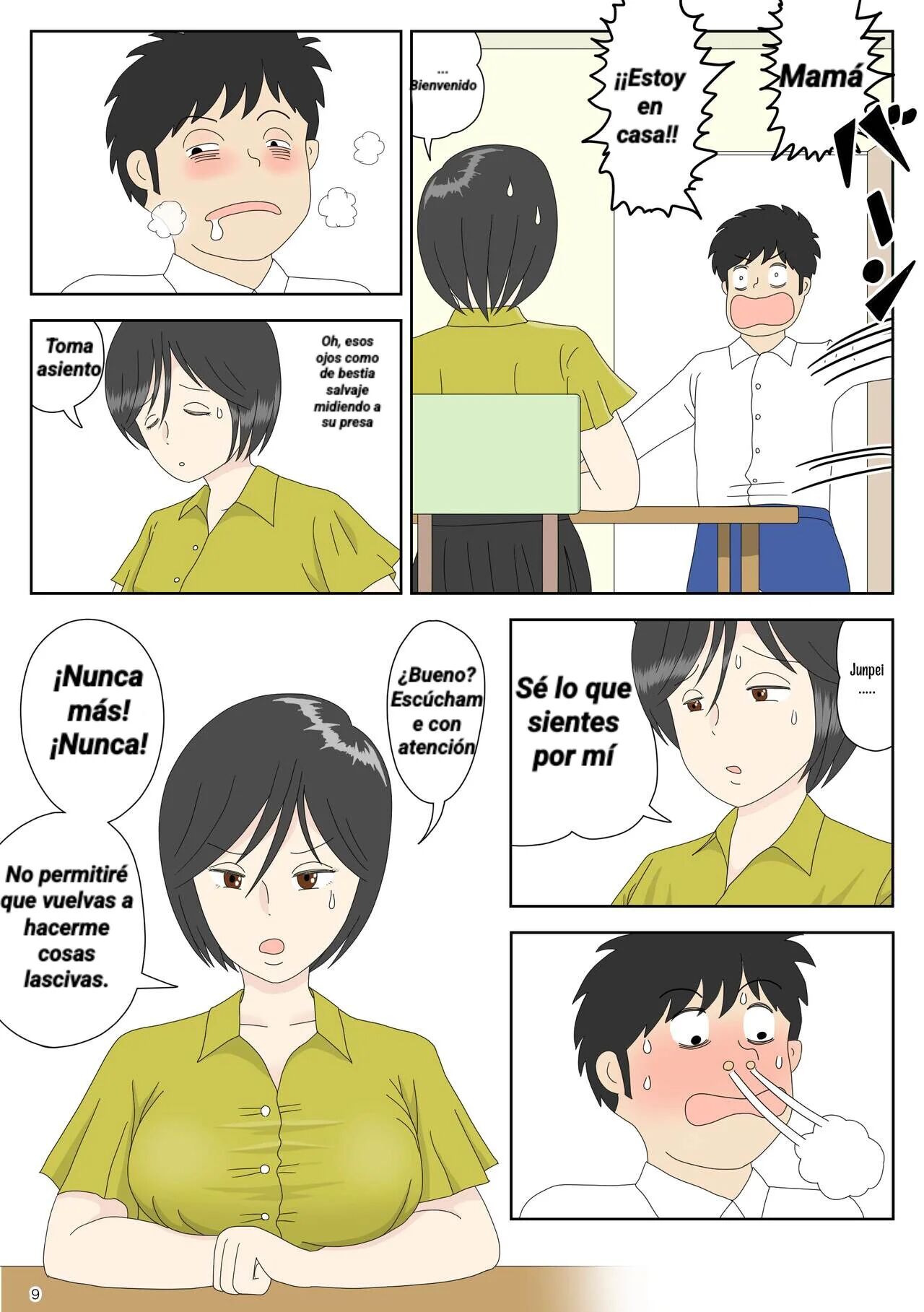 [Mizuarai no kai] Onaneta Kaa-san 3 | Mamá es mi material para masturbación 3 [Spanish] [Chompita] image number 9