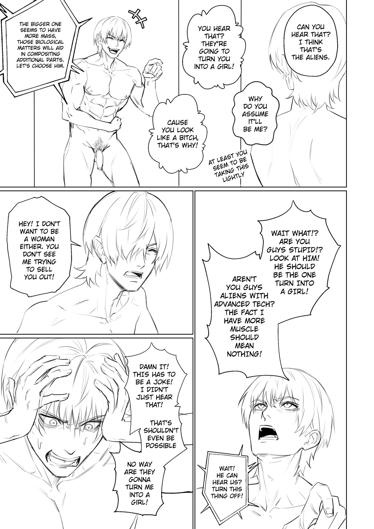 [Arisane / Arisa Yoshi] Alien Abduction 1 (WIP) (Remaster/Remake) numero di immagine  17