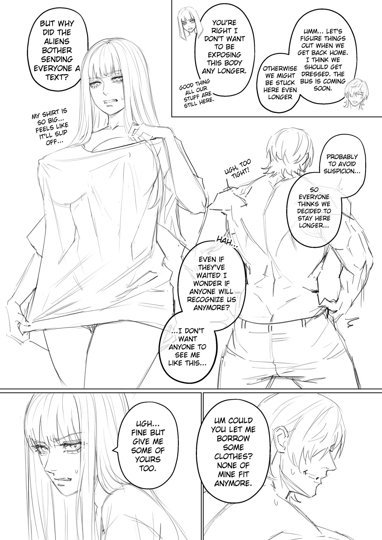 [Arisane / Arisa Yoshi] Alien Abduction 1 (WIP) (Remaster/Remake) numero di immagine  48