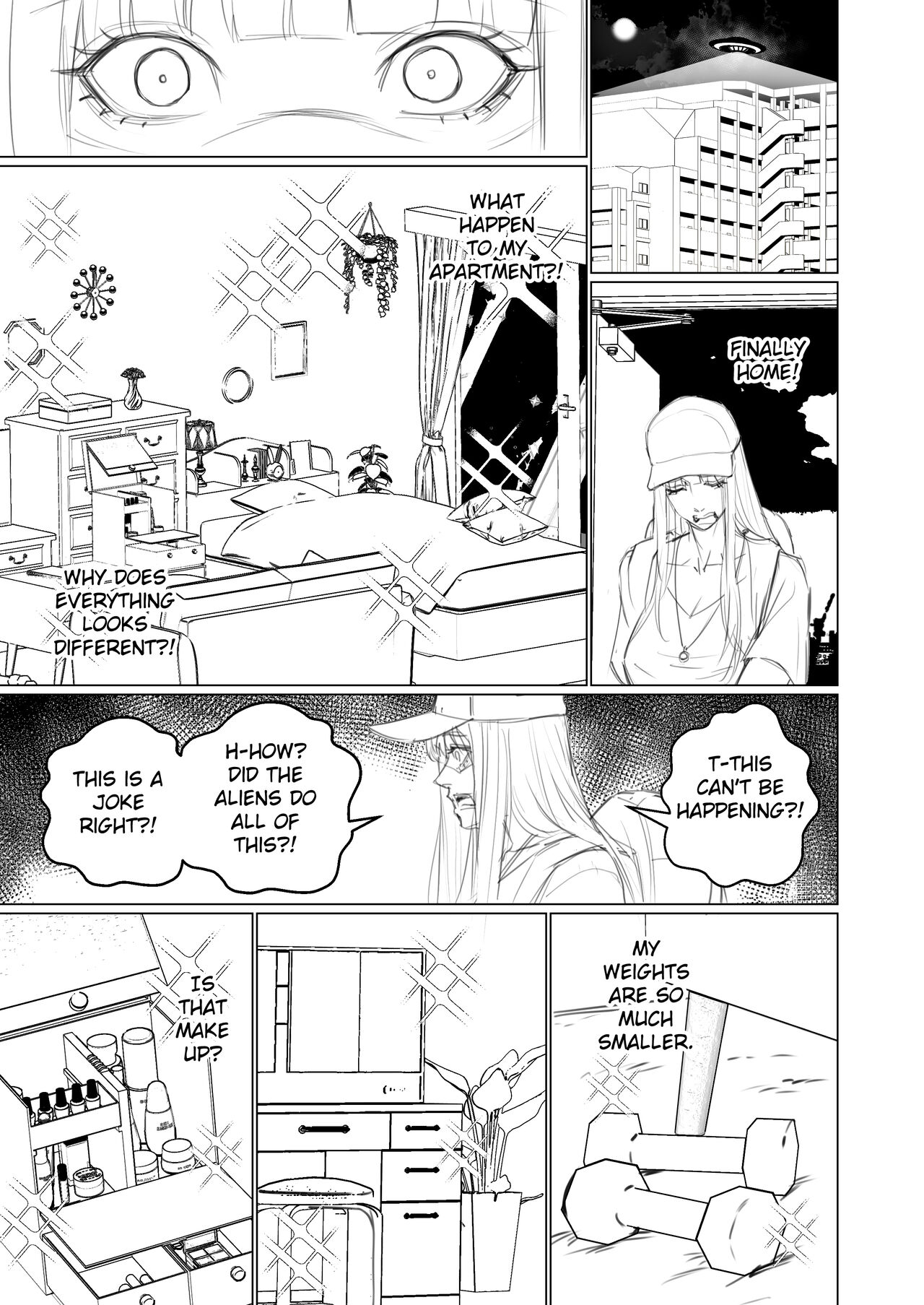 [Arisane / Arisa Yoshi] Alien Abduction 1 (WIP) (Remaster/Remake) numero di immagine  59