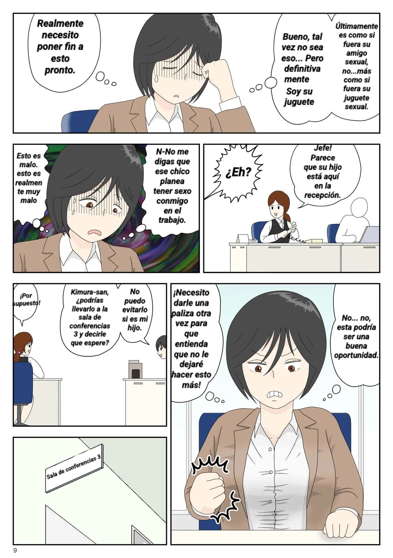 [Mizuarai no kai] Onaneta Kaa-san 4 | Mamá es mi material para masturbación 3 [Spanish] [Chompita] image number 9