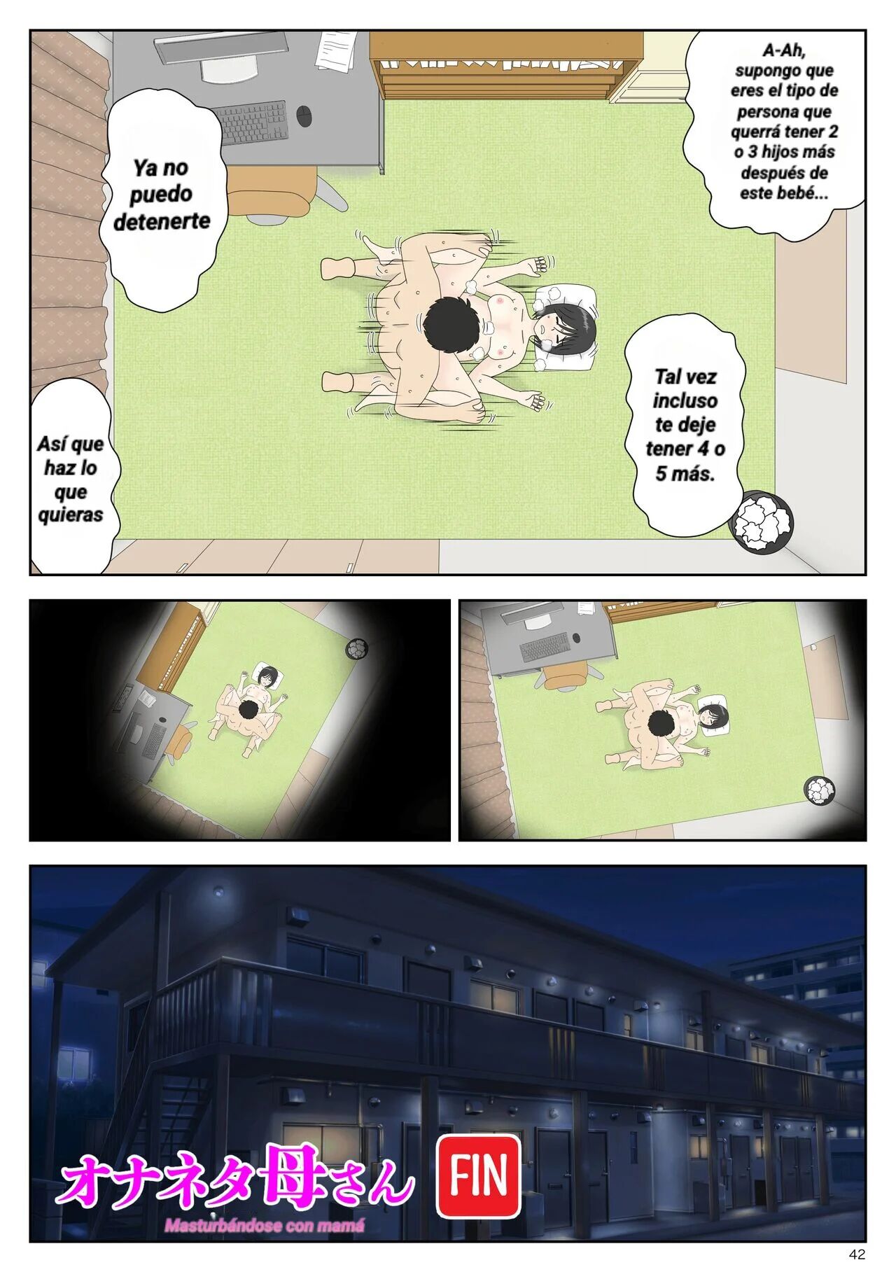 [Mizuarai no kai] Onaneta Kaa-san 4 | Mamá es mi material para masturbación 3 [Spanish] [Chompita] image number 42