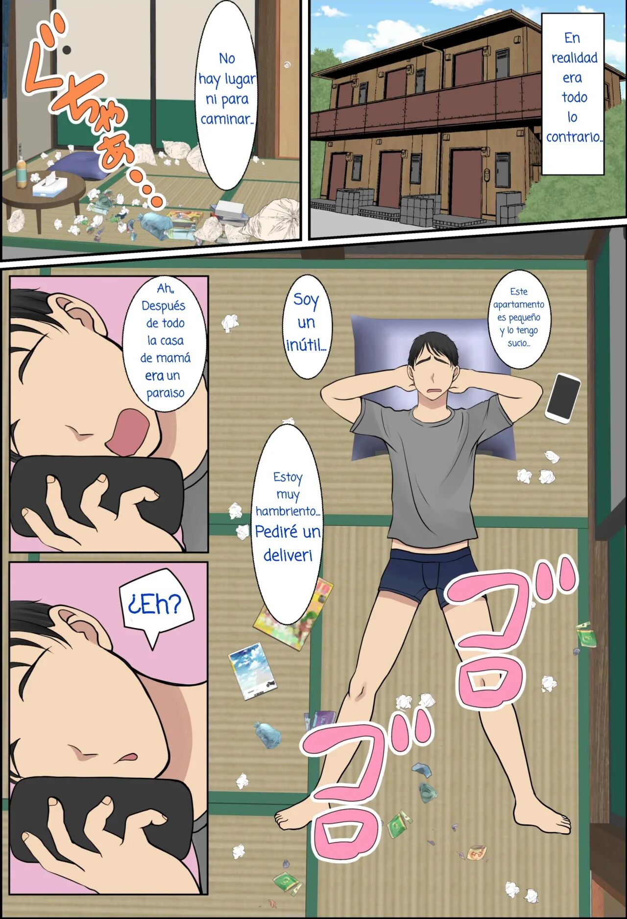 [Benii Kenkyuujo] Kaseifu Yondara Haha ga Kita [Spanish] [La Blu Rubia] Bildnummer 4