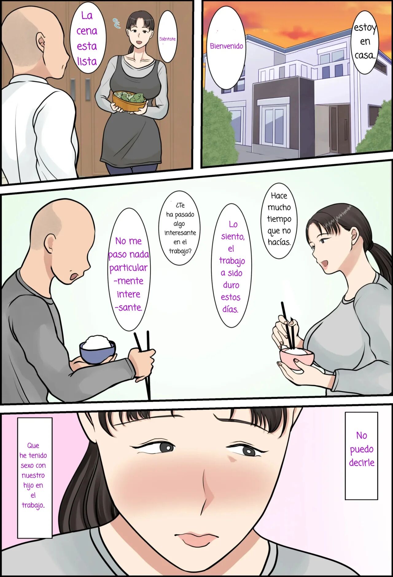 [Benii Kenkyuujo] Kaseifu Yondara Haha ga Kita [Spanish] [La Blu Rubia] Bildnummer 19