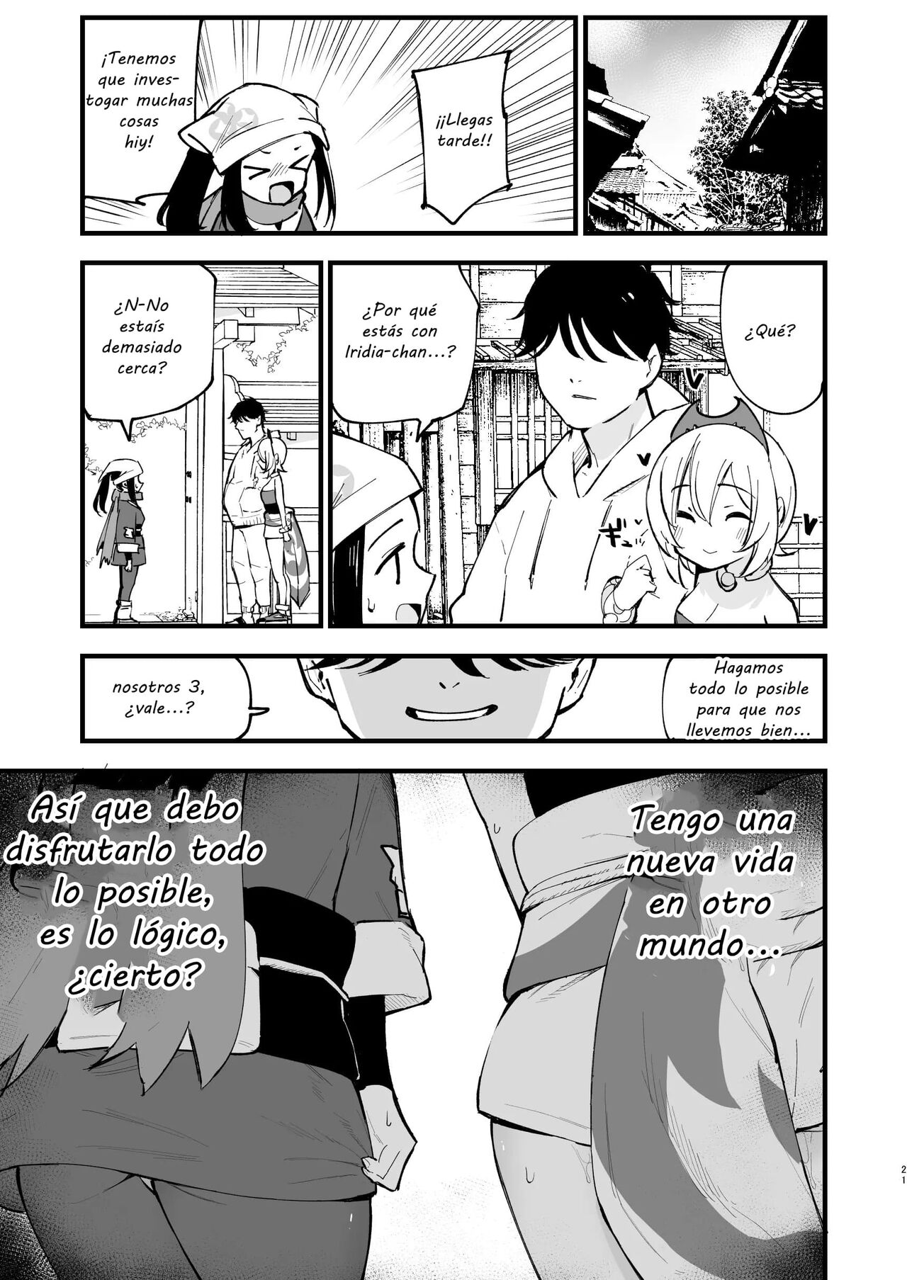 [Shironegiya (miya9)] Hisui Tensei-roku 2 | Records of My Reincarnation In Hisui 2 (Pokémon Legends: Arceus) [Spanish] [El Palacio de la Lujuria] [Digital] 图片编号 20