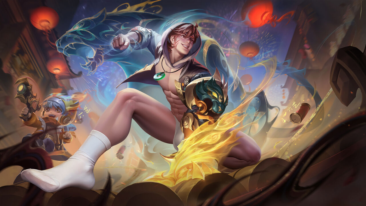 王者荣耀 Honor of Kings 六艺-裴擒虎-寅虎.赤拳 numero di immagine  11