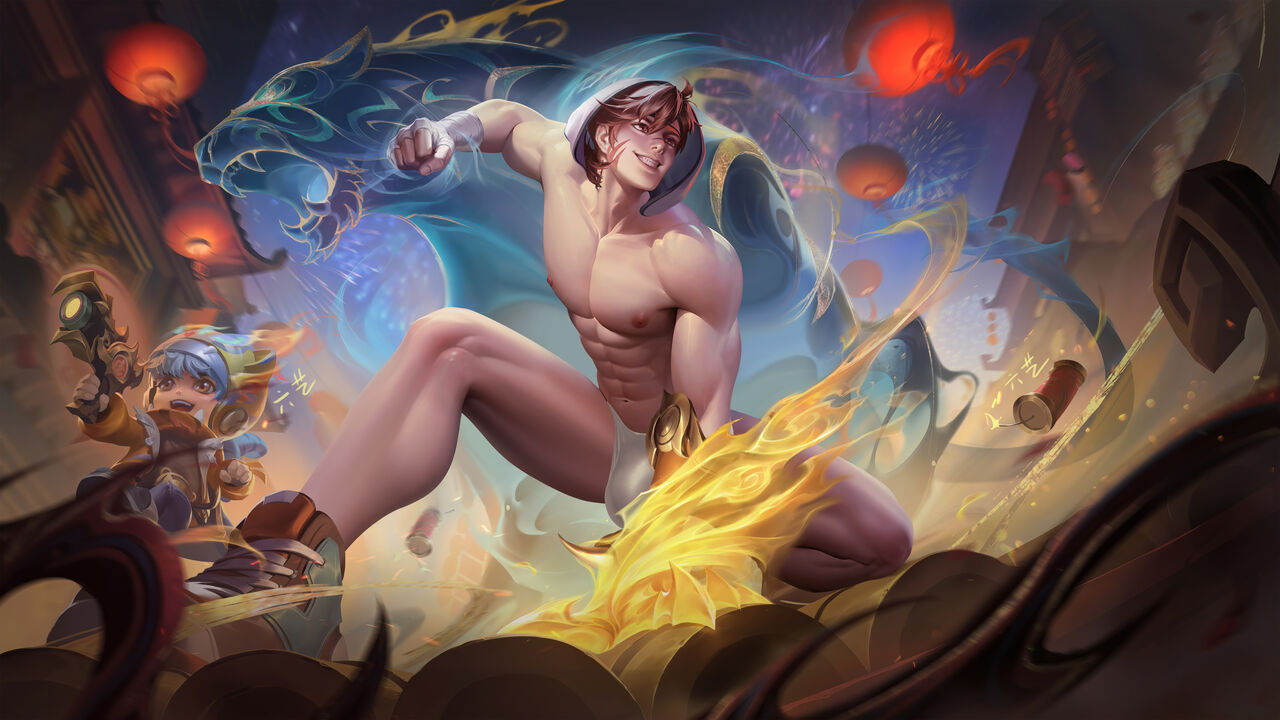 王者荣耀 Honor of Kings 六艺-裴擒虎-寅虎.赤拳 numero di immagine  15