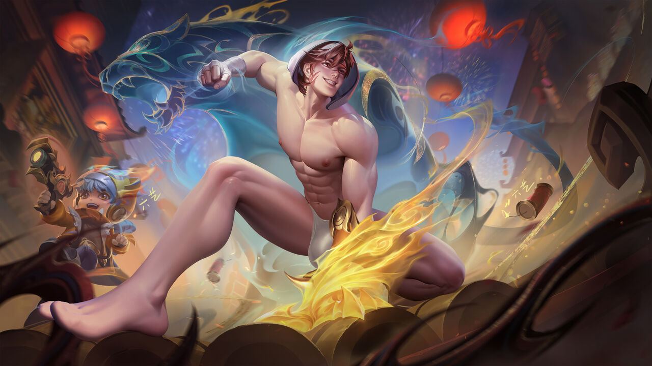 王者荣耀 Honor of Kings 六艺-裴擒虎-寅虎.赤拳 numero di immagine  23